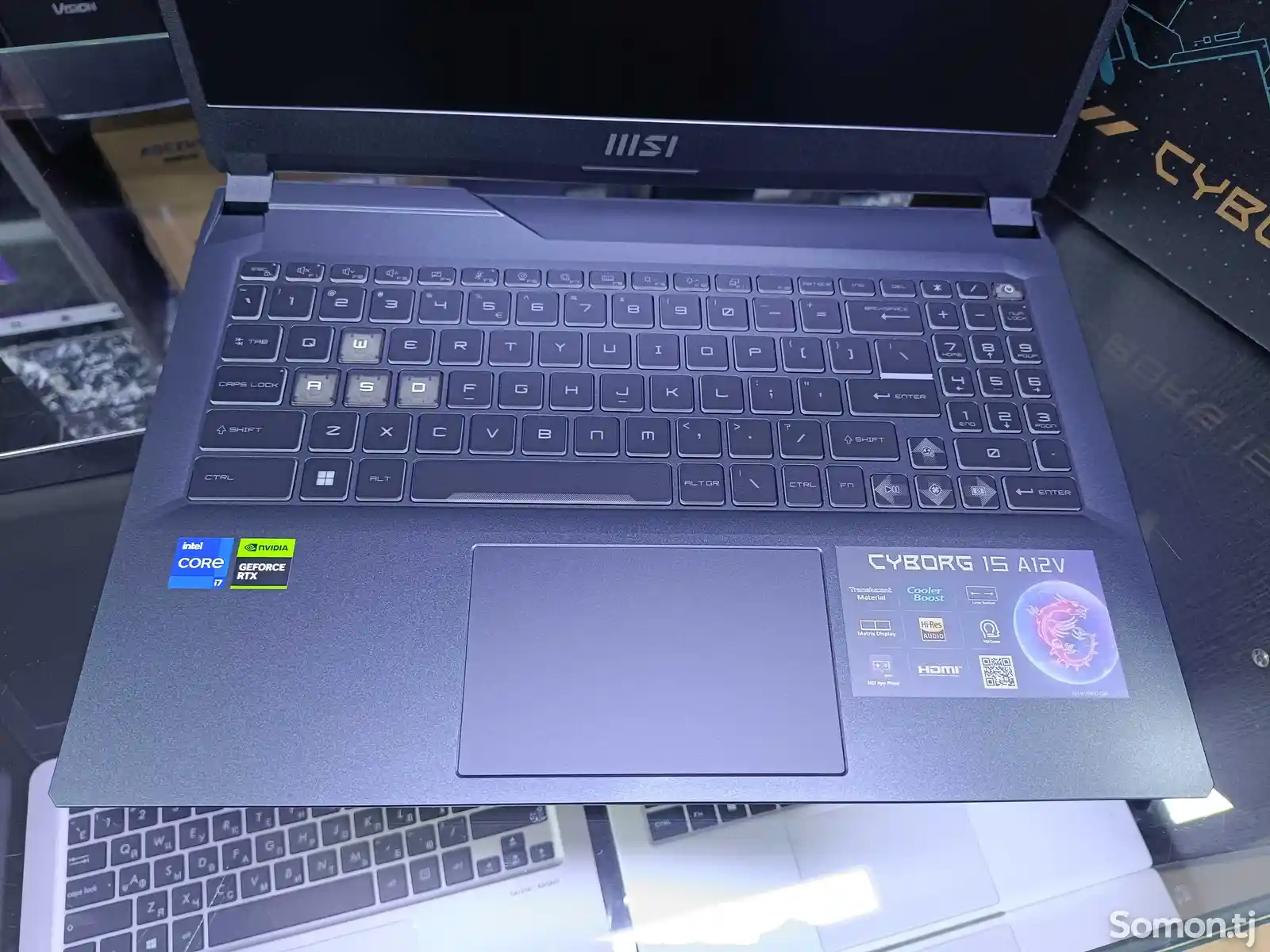 Игровой Ноутбук MSI Cyborg 15 Core i7-12650H / RTX 4060 8GB / 8GB / 512G / 144Hz-5