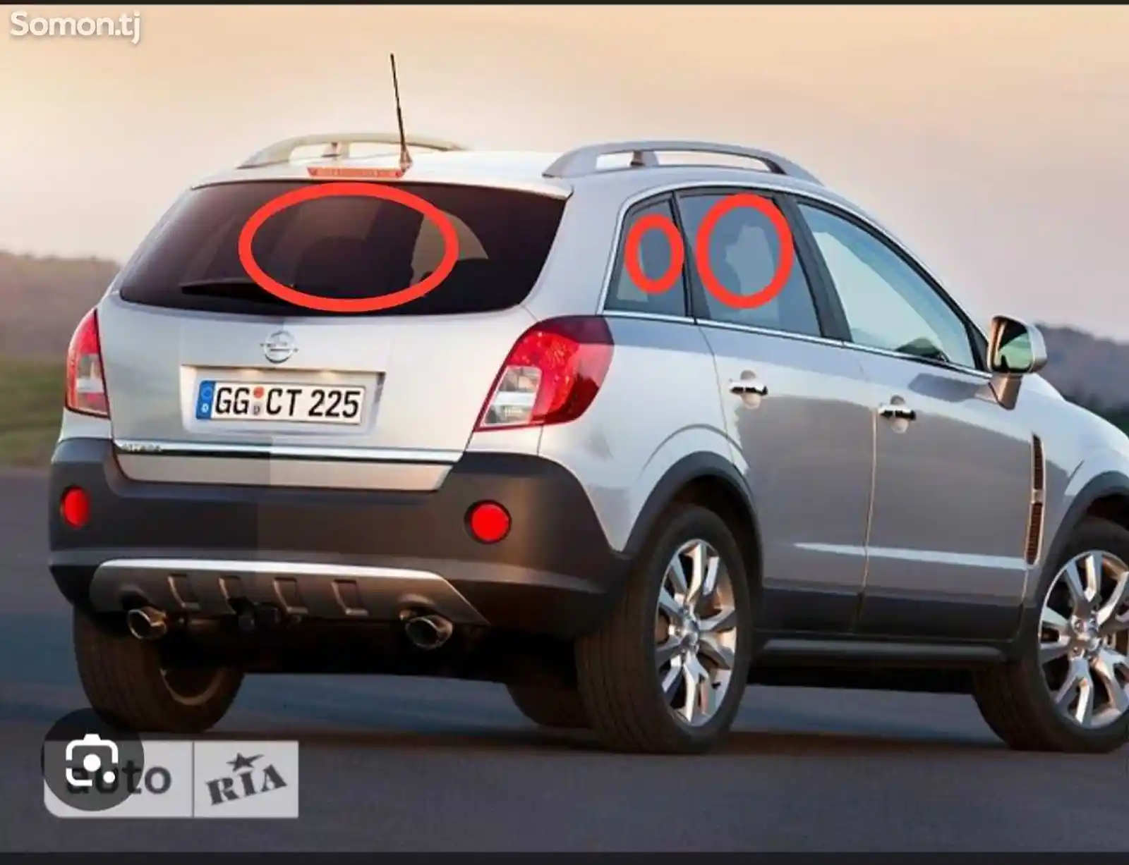 Стекло лобовое от Opel Antara 2010-1