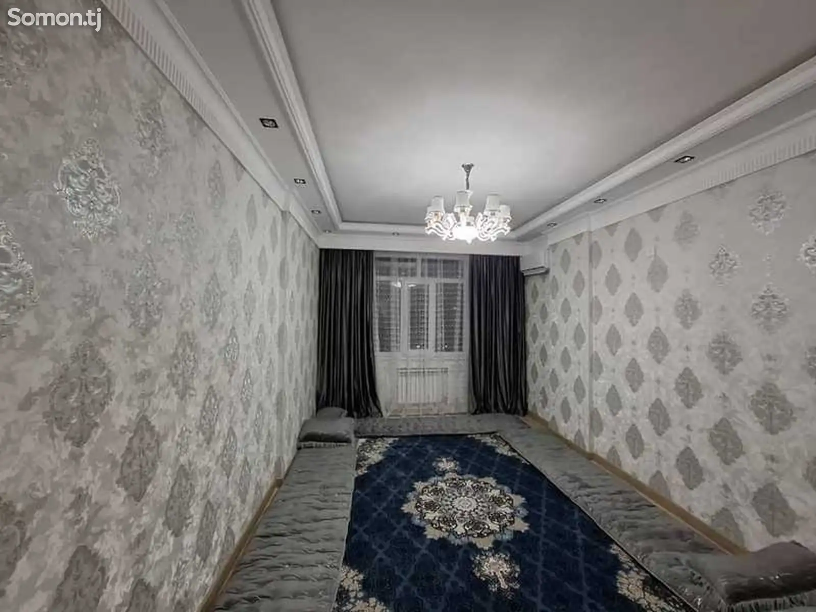 2-комн. квартира, 13 этаж, 80м², сомони-1