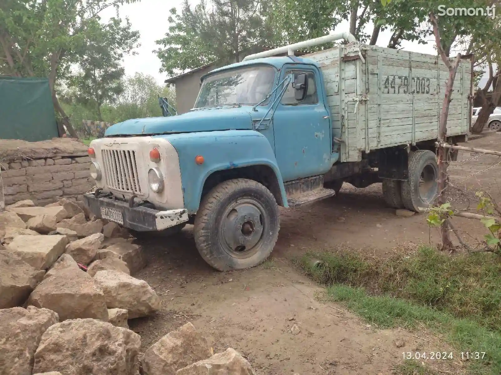 Бортовой грузовик Газ 52, 1989-1
