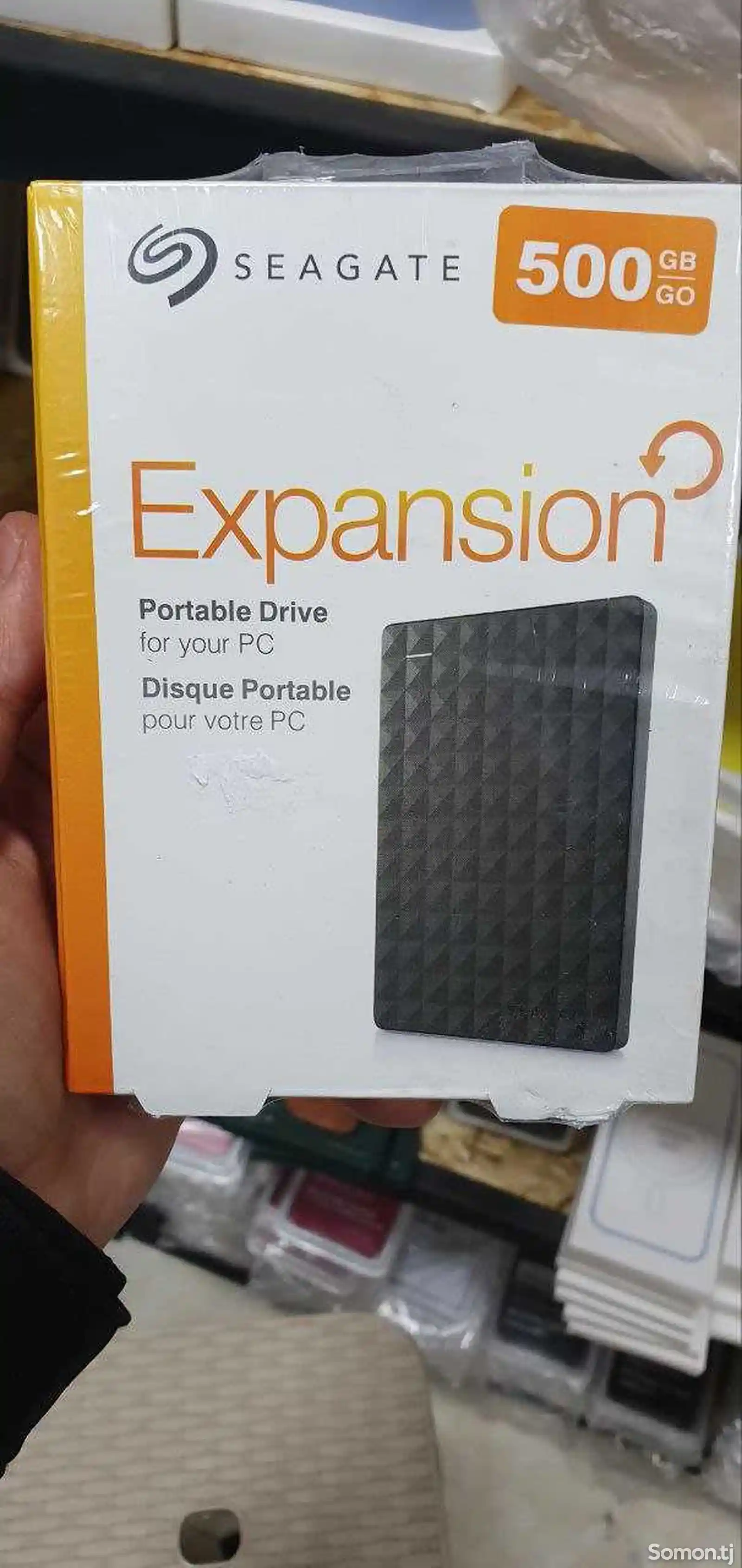 Внешний HDD Seagate Expansion 500 GB, черный