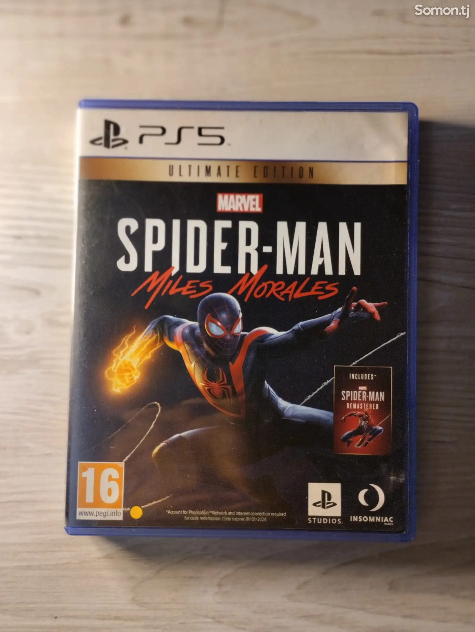 Игра Spider-man Miles Morales для PS5-1