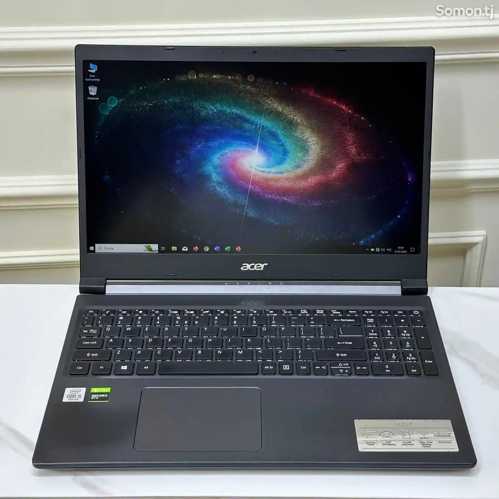 Игровой ноутбук Acer Aspire 7 i5-10gen-1