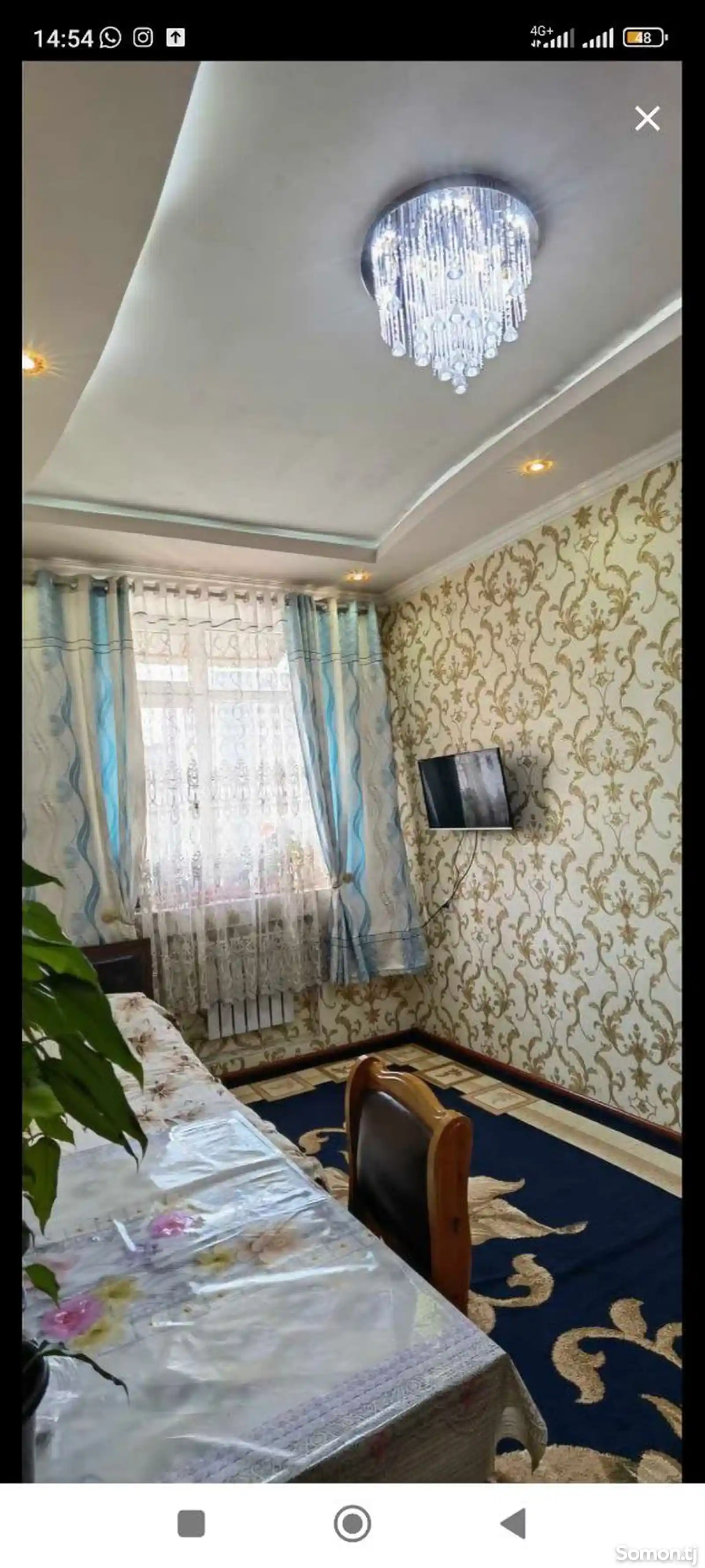 3-комн. квартира, 9 этаж, 76 м², Шохмансур-2