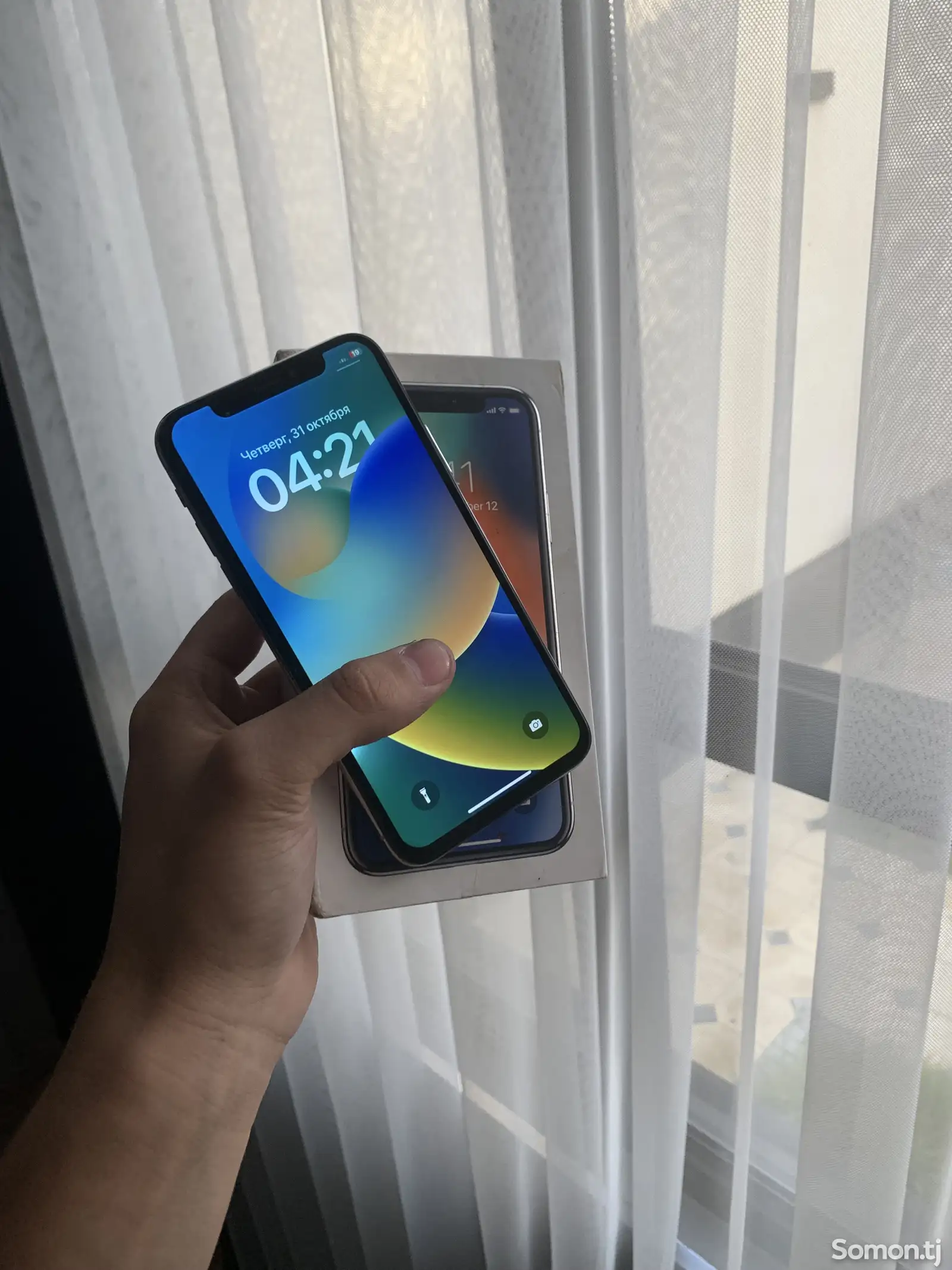 Apple iPhone X, 128 gb, Silver-1