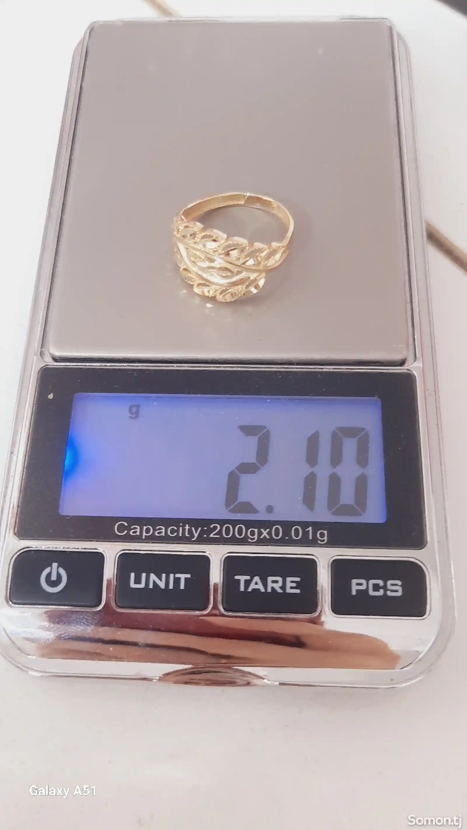 Золотое кольцо 585 проба-3