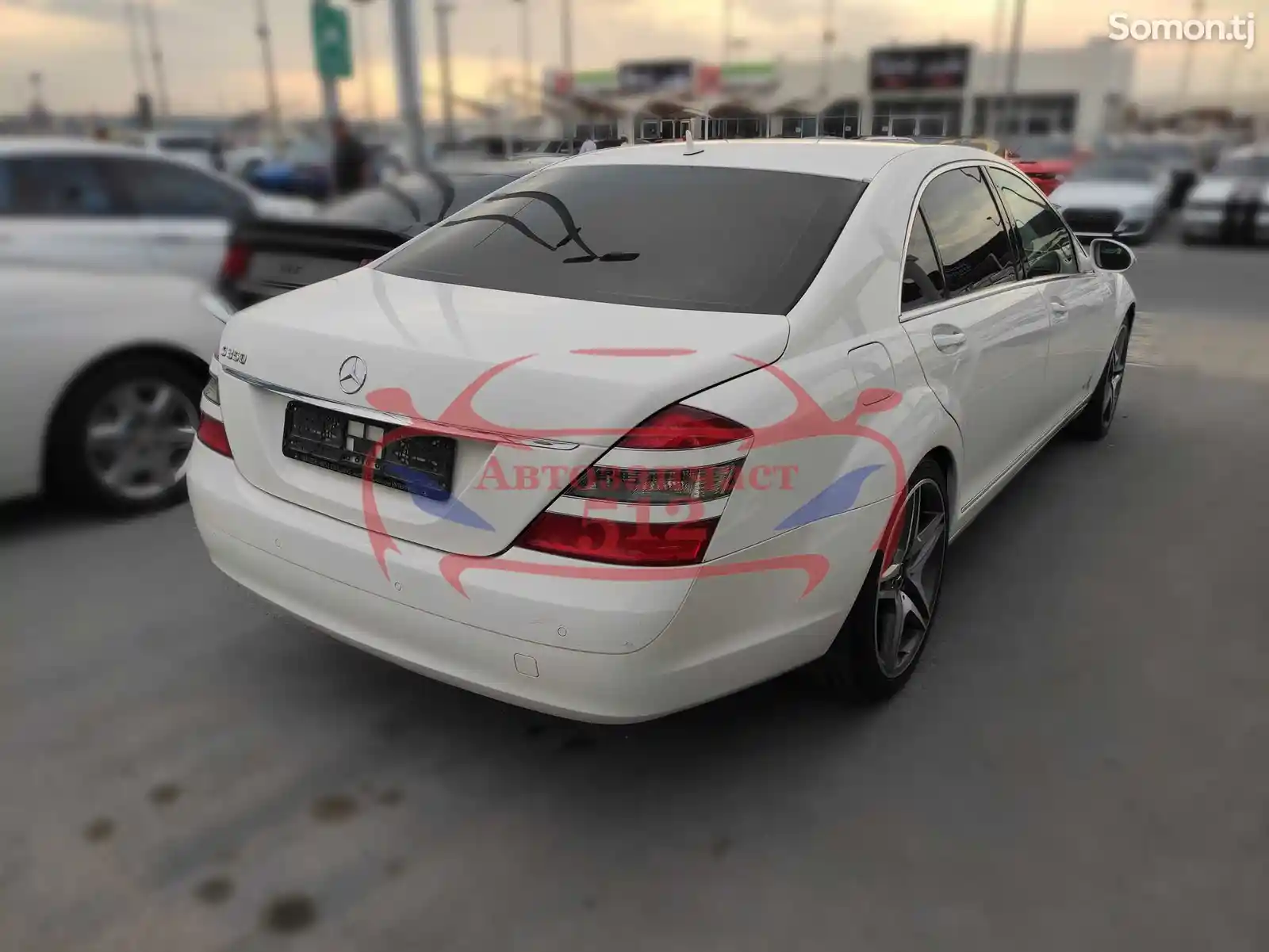 Обвес W223 на Mercedes S-Class W221 2006-9