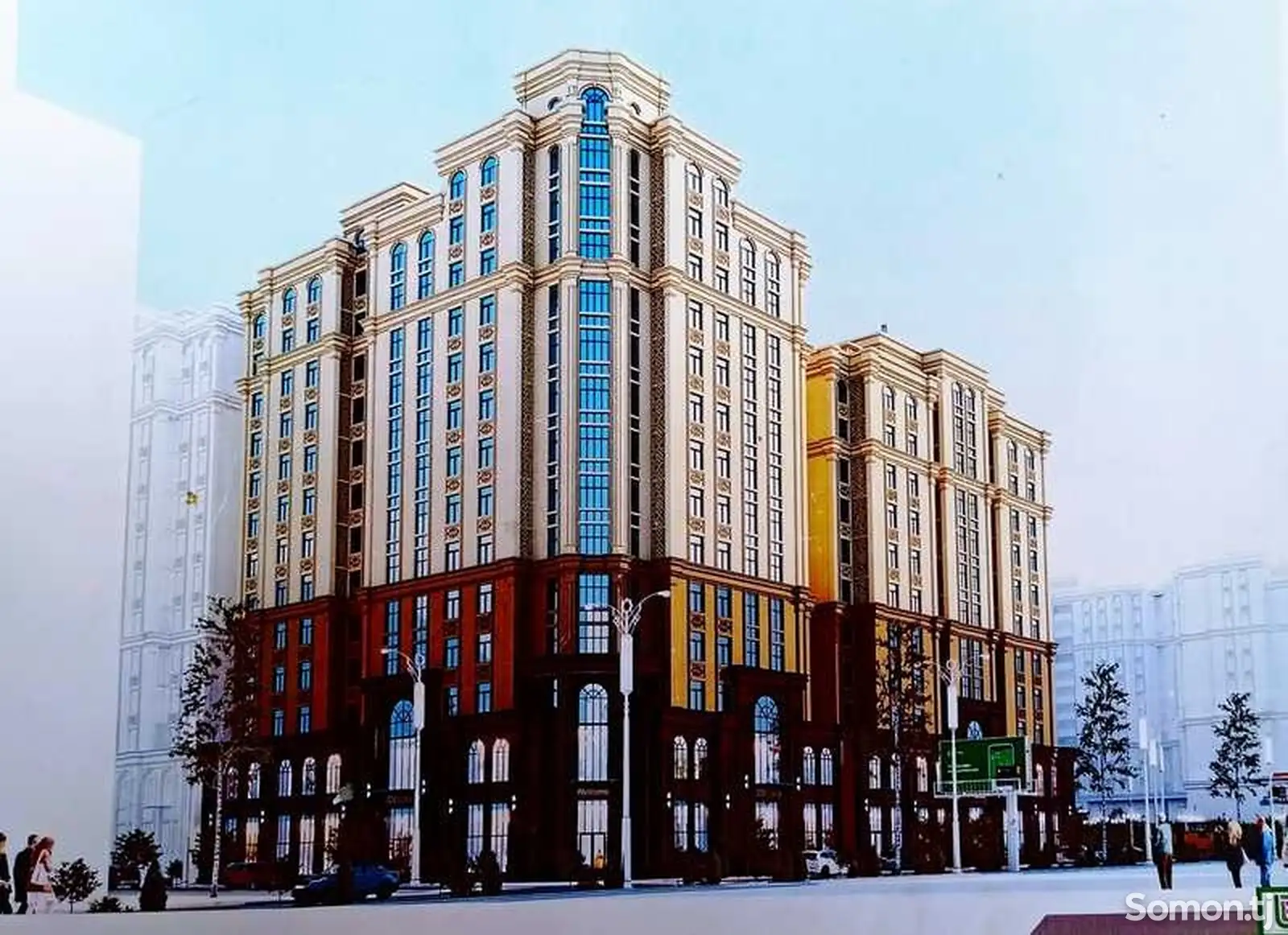 2-комн. квартира, 3 этаж, 78 м², Профсоюз-1