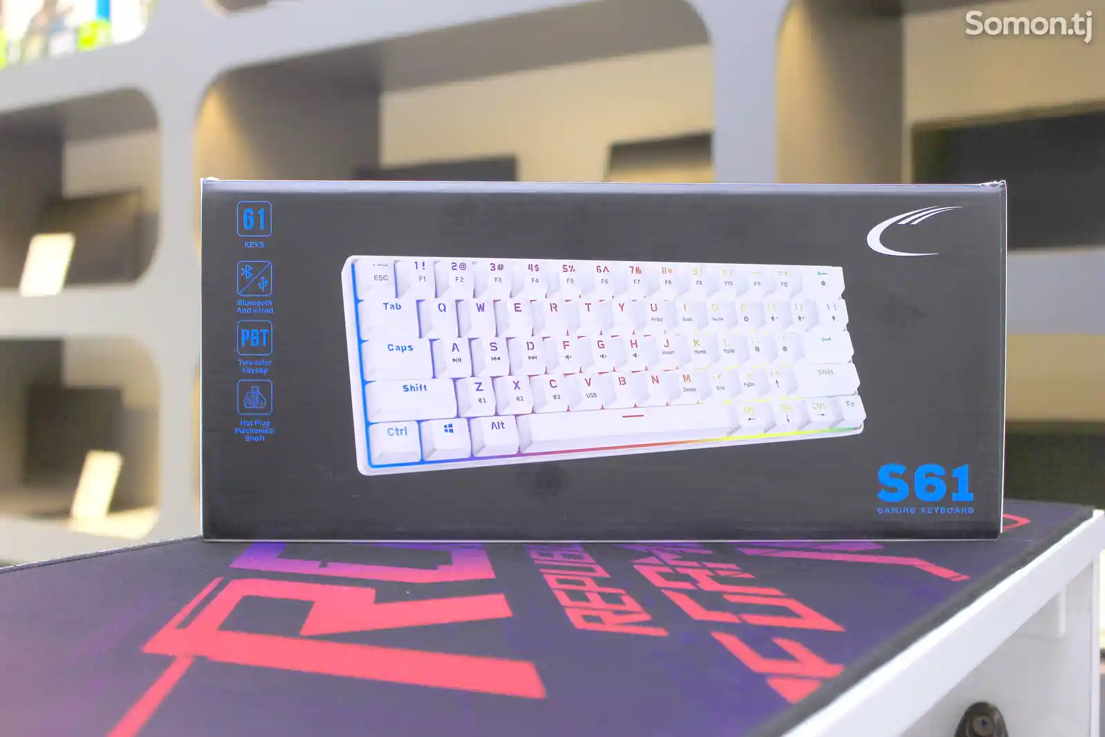 Игровая клавиатура S61 RGB