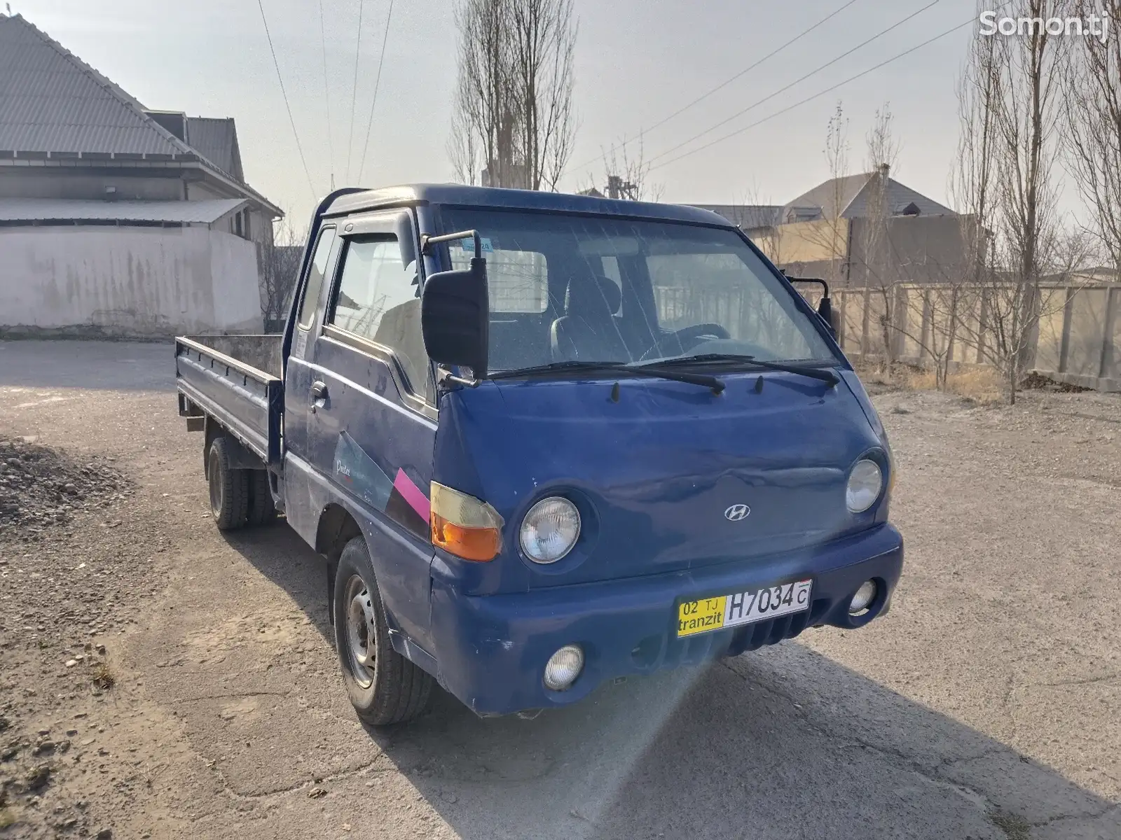 Бортовой автомобиль Hyundai Porter, 2002-1