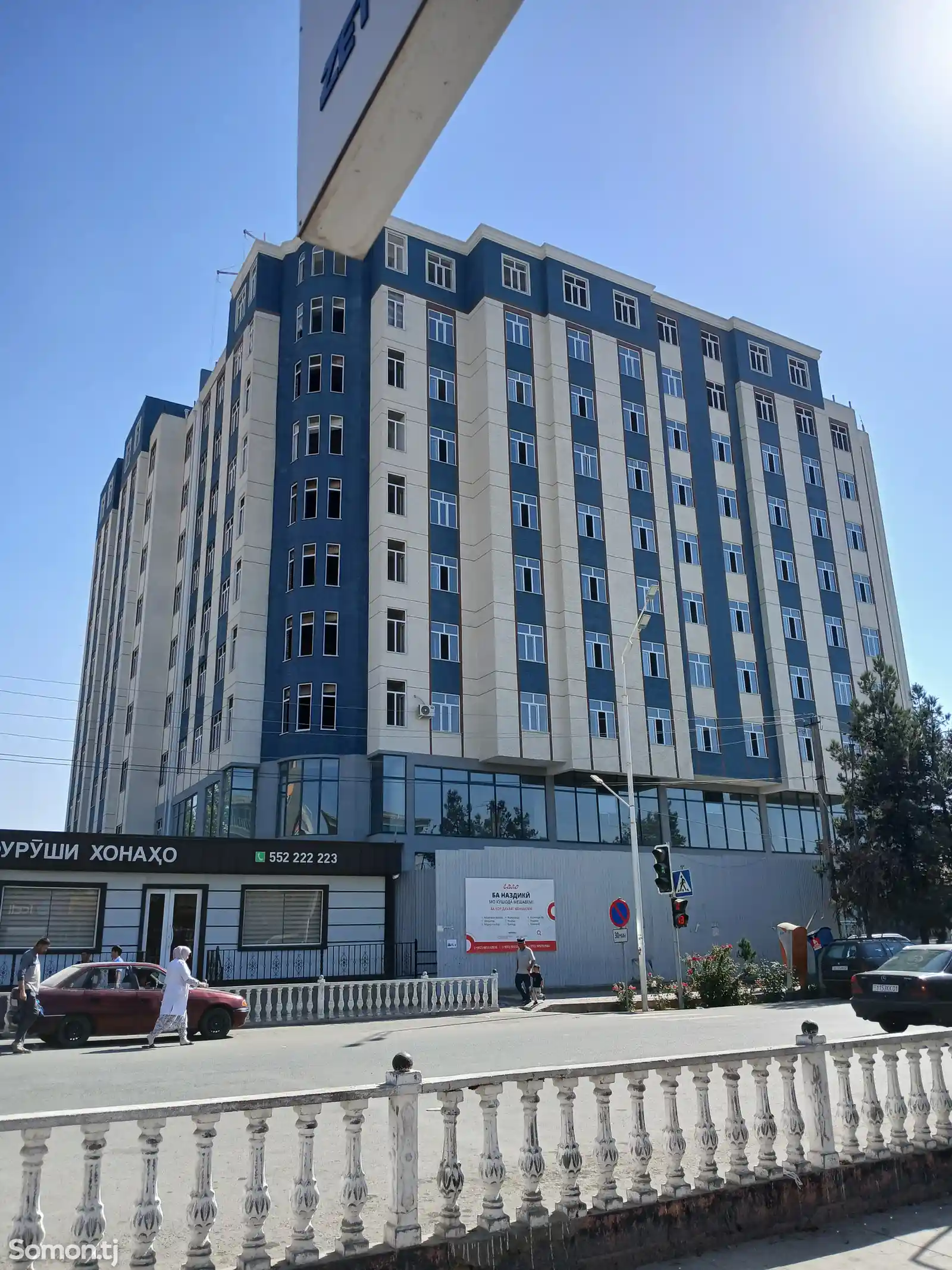 3-комн. квартира, 10 этаж, 105 м², назди бозор-1