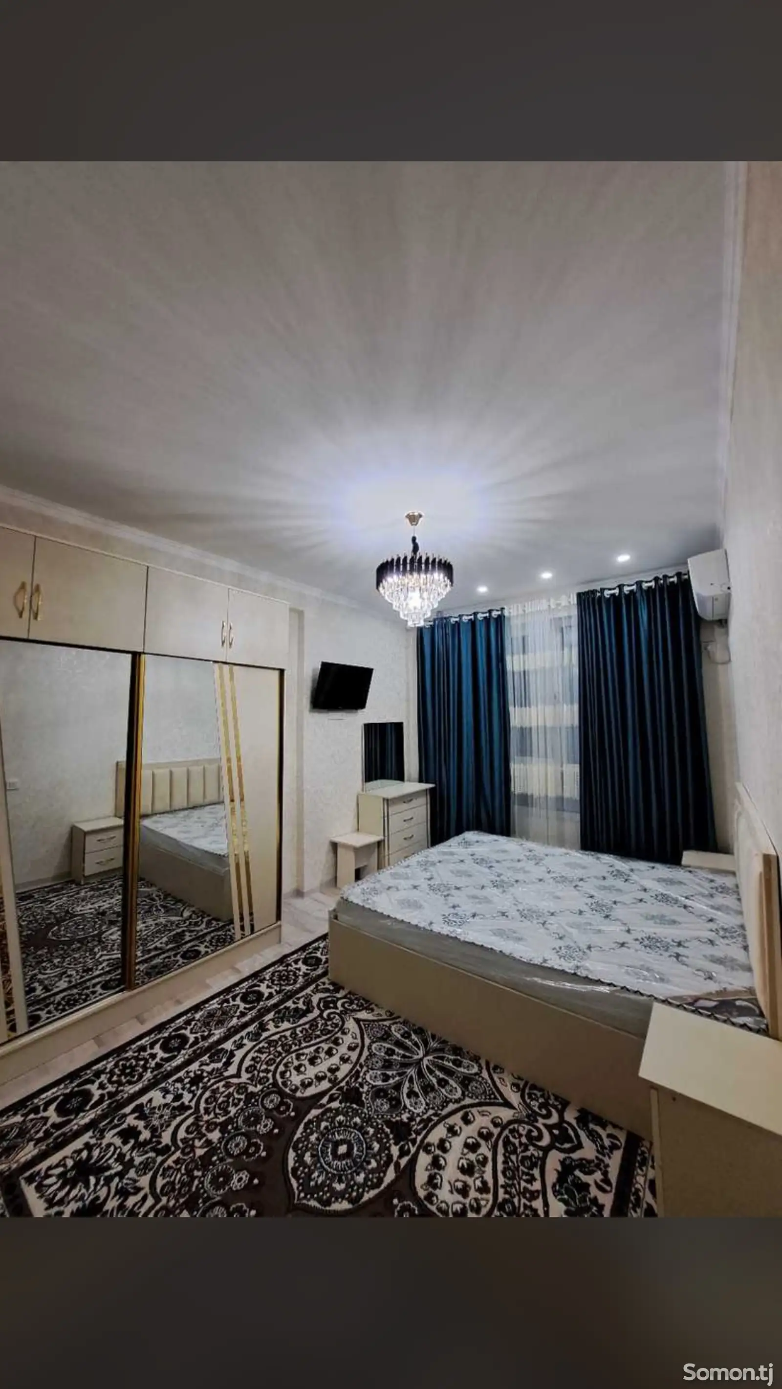 2-комн. квартира, 9 этаж, 60м², Шохмансур-1