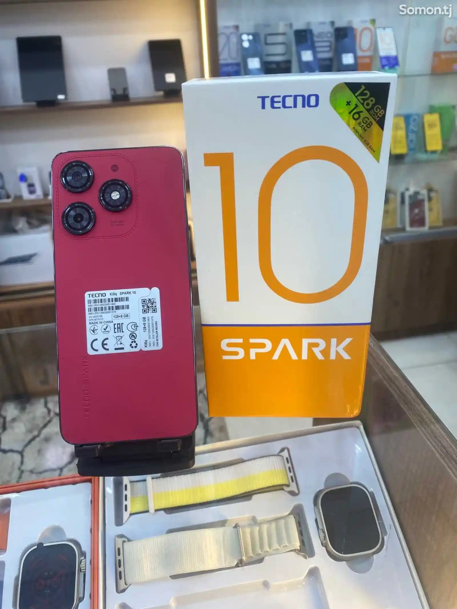 Tecno Spark 10 8/128Gb Red-1
