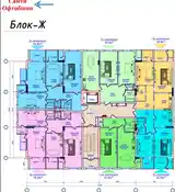 2-комн. квартира, 8 этаж, 92 м², 33 микрорайон, бозори Гушт, мебельный салон Орзу, Сино-16