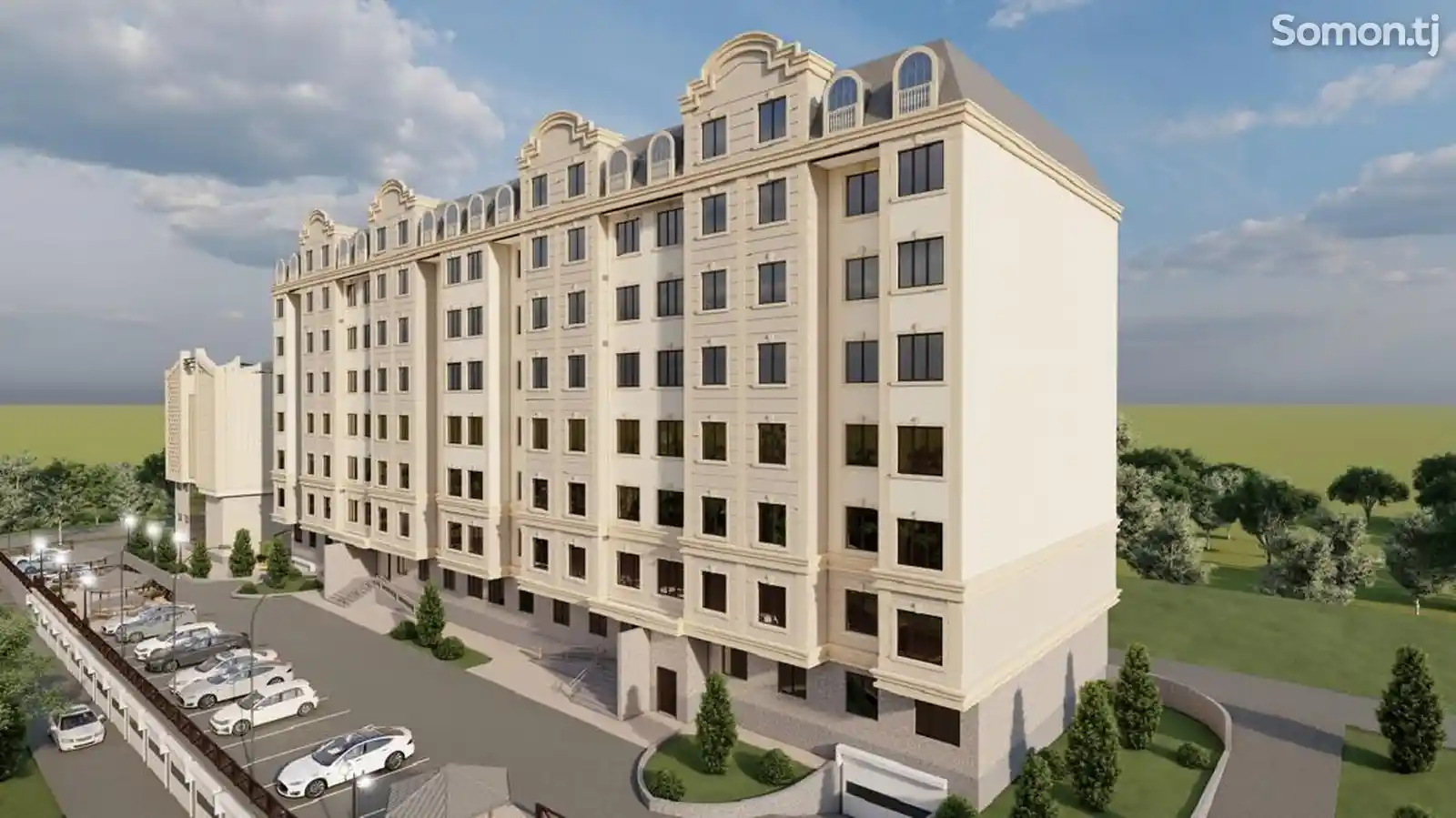 3-комн. квартира, 2 этаж, 100 м², 12мкр-3