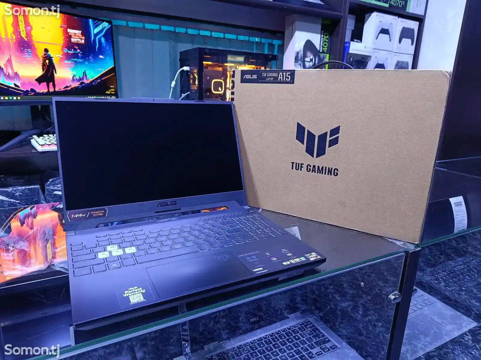 Игровой Ноутбук Asus Tuf Gaming A15 Ryzen 7 6800H / RTX 3060 6GB / 16GB / 512GB-1