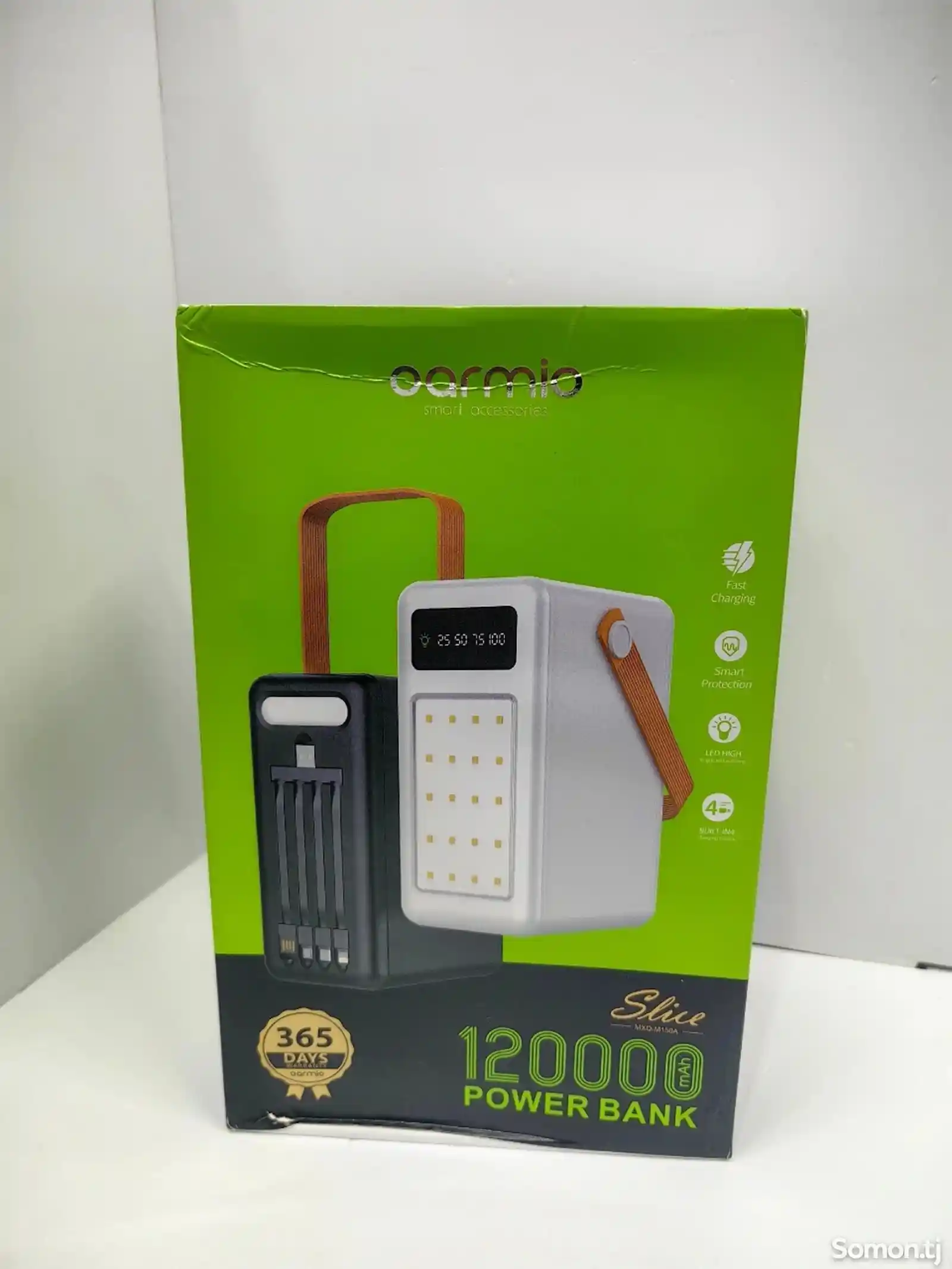 Внешний аккумулятор Power Bank 120000-8