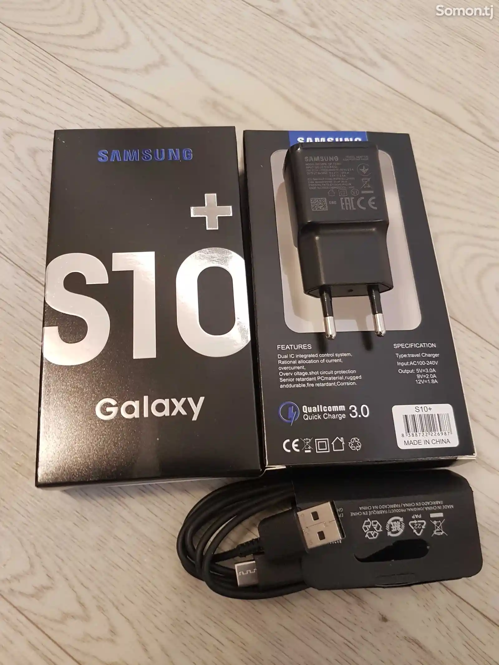 Зарядное устройство Samsung Galaxy S10 Plus-1