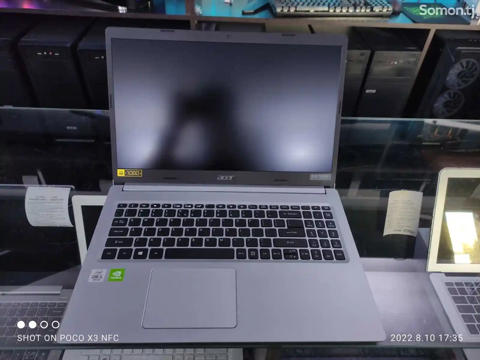 Игровой Ноутбук Acer Aspire 3 Core i5-10210U MX 350 2GB /8GB/512GB SSD-2