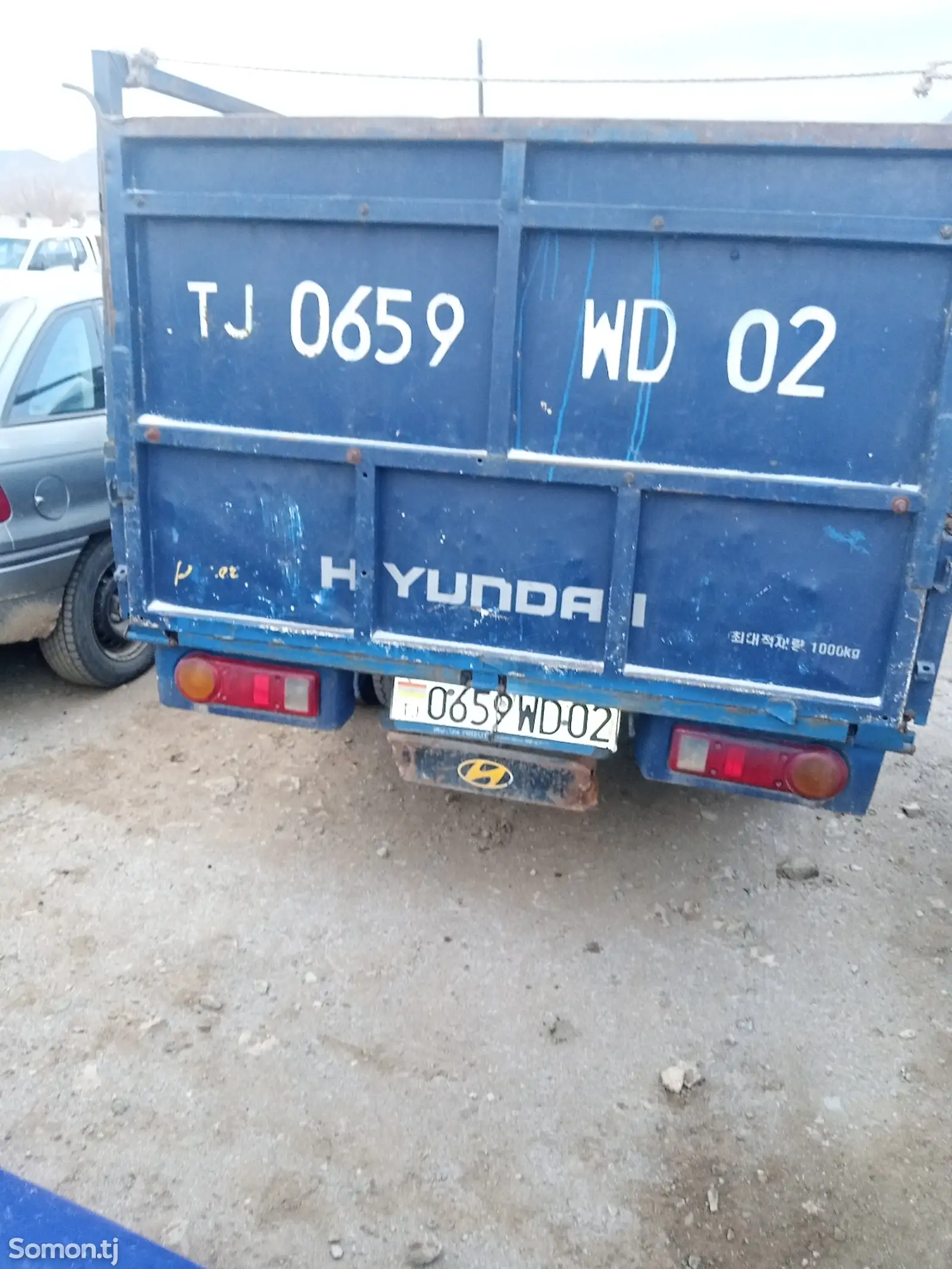 Бортовой грузовик Hyundai Porter, 2001