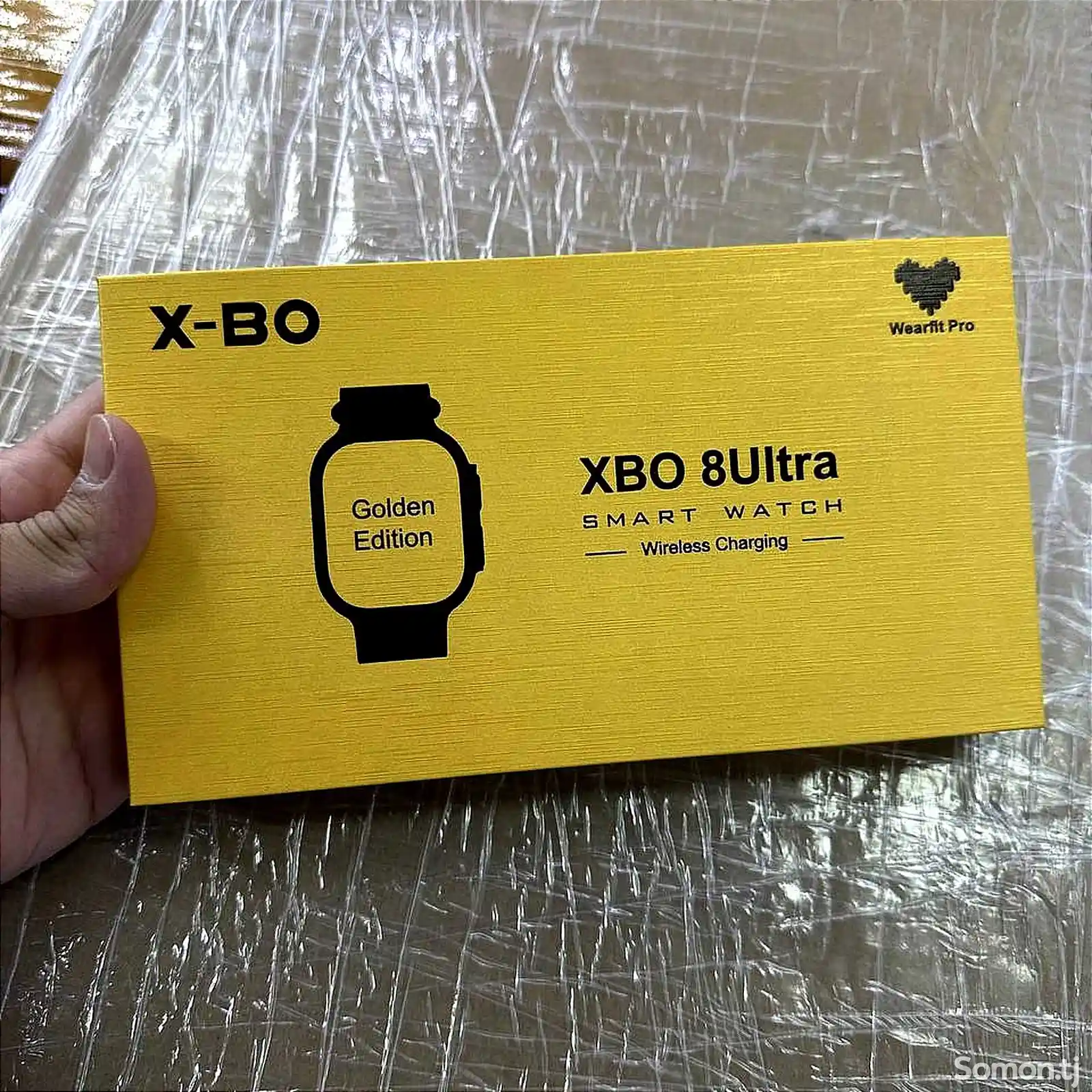 Смарт часы Smart watch XBO 8 Ultra Gold-8