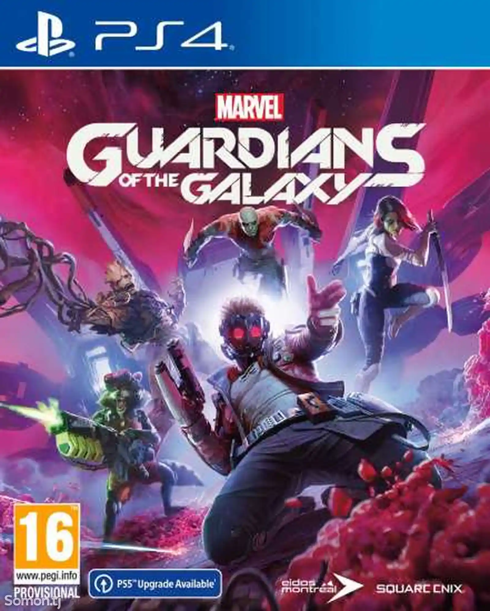 Игра Marvels guardians of the galaxy для PS-4 / 5.05 / 6.72 / 9.00 / 11.00 /