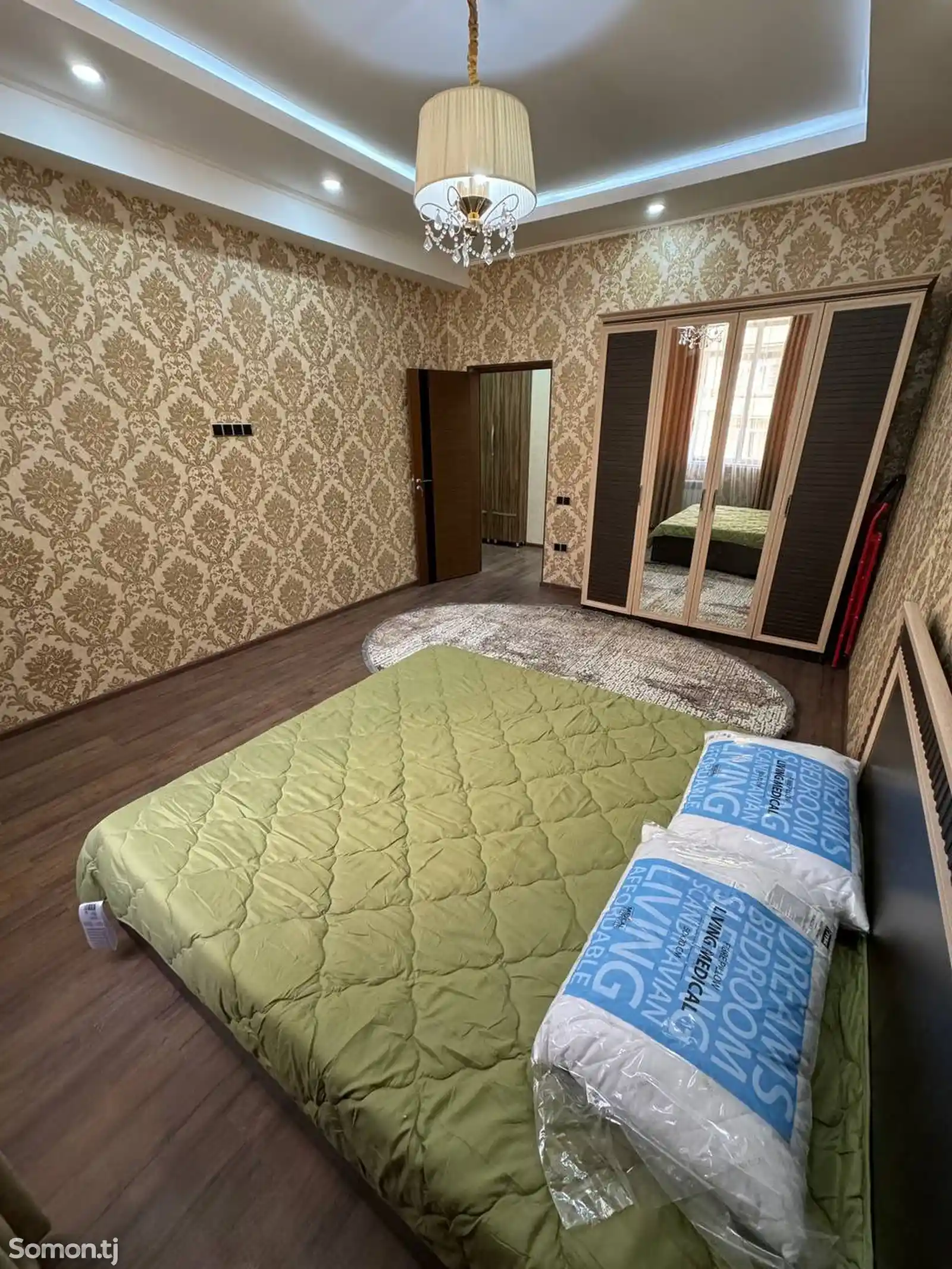 3-комн. квартира, 4 этаж, 100м², Исмоили Сомони-3