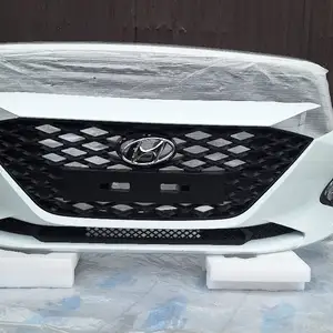 Бампер на Hyundai Solaris