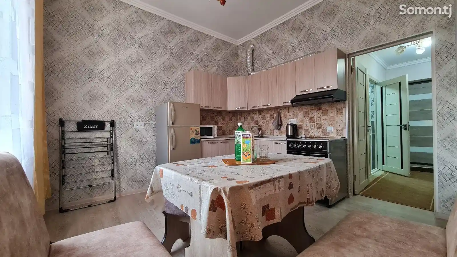 1-комн. квартира, 4 этаж, 50 м², Сомони-5