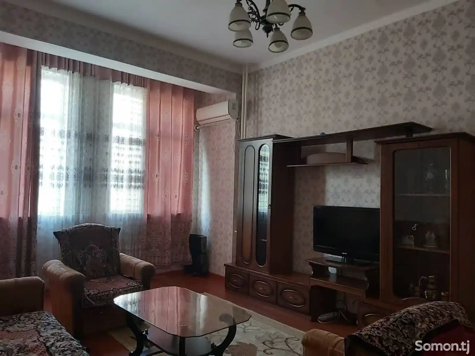 2-комн. квартира, 4 этаж, 60м², Сомони-6