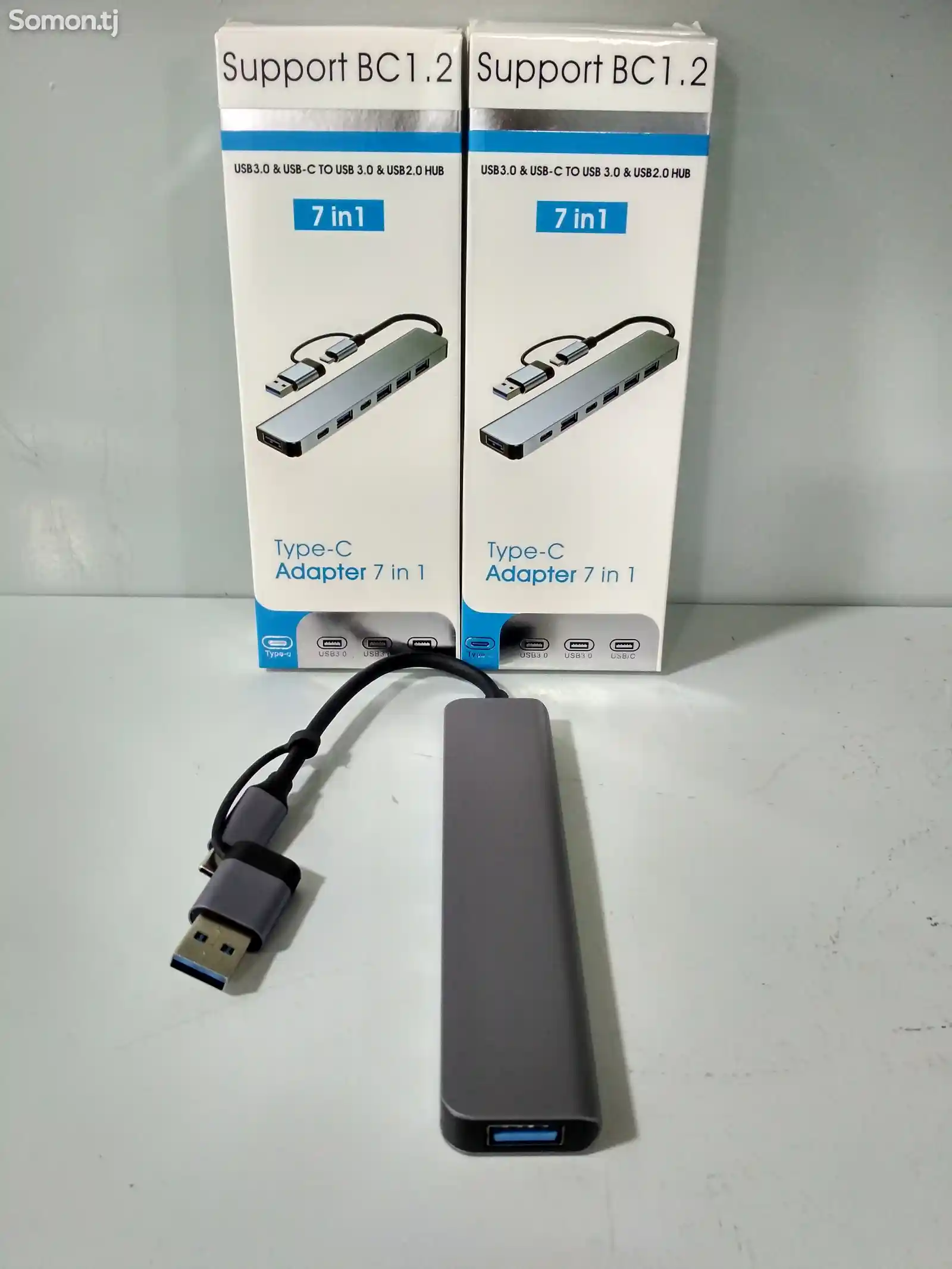 Переходник Type-c Adapter 7in1 USB 3.0-2