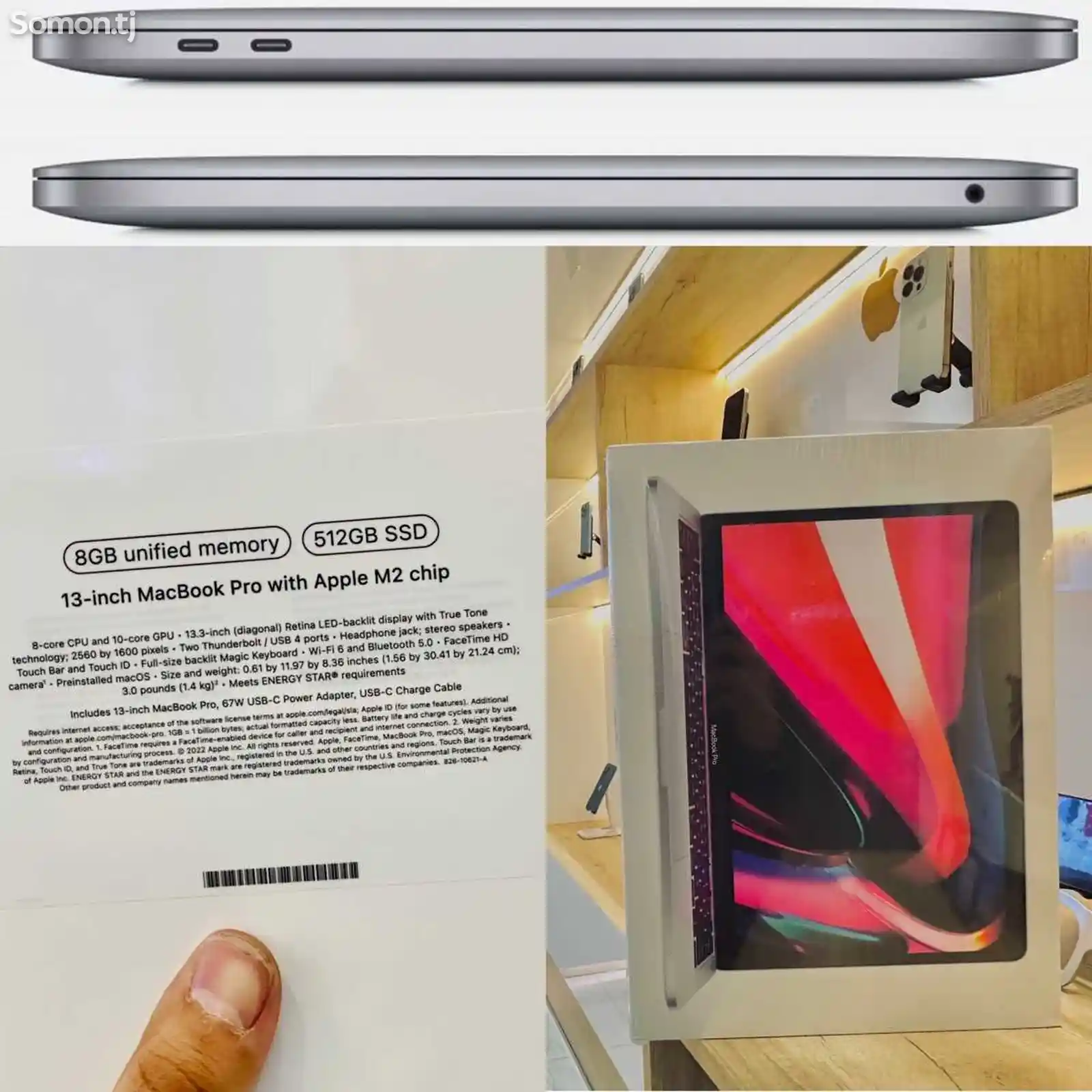Ноутбук Apple MacBook Pro M2 512gb Silver-6