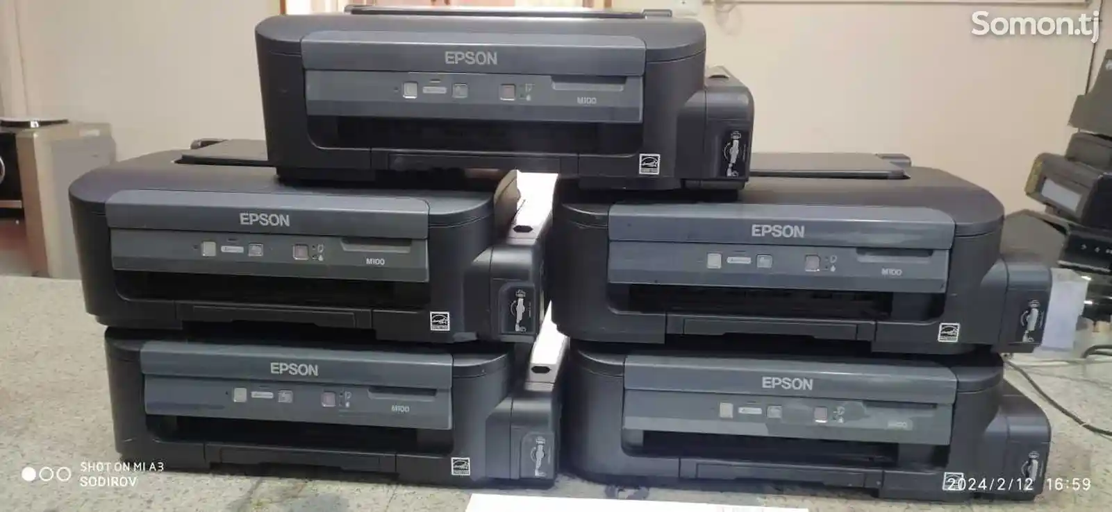 Принтер струйный черно белый Epson m100-4