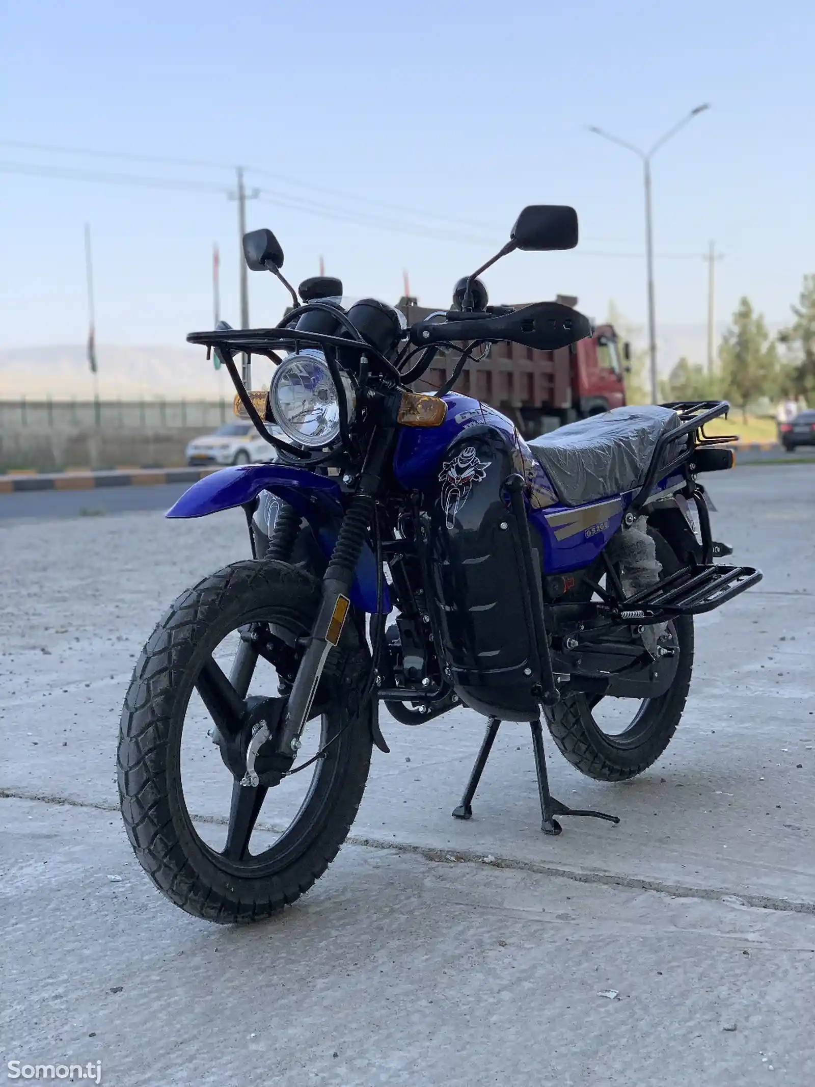 Мотоцикл Suzuki 200куб 2024 Blue-2