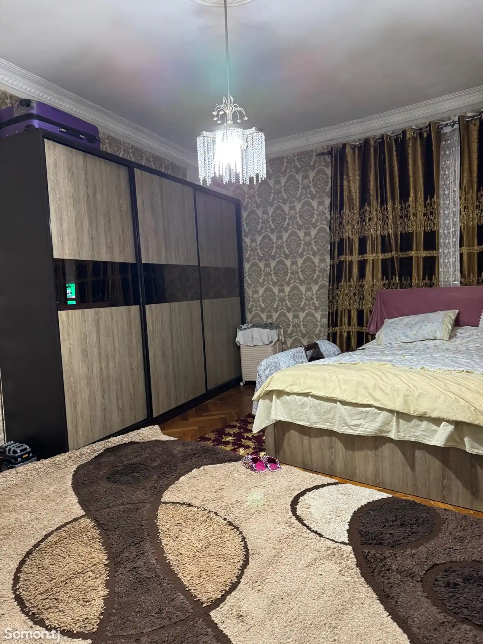 2-комн. квартира, 2 этаж, 60м², И. Сомони-3