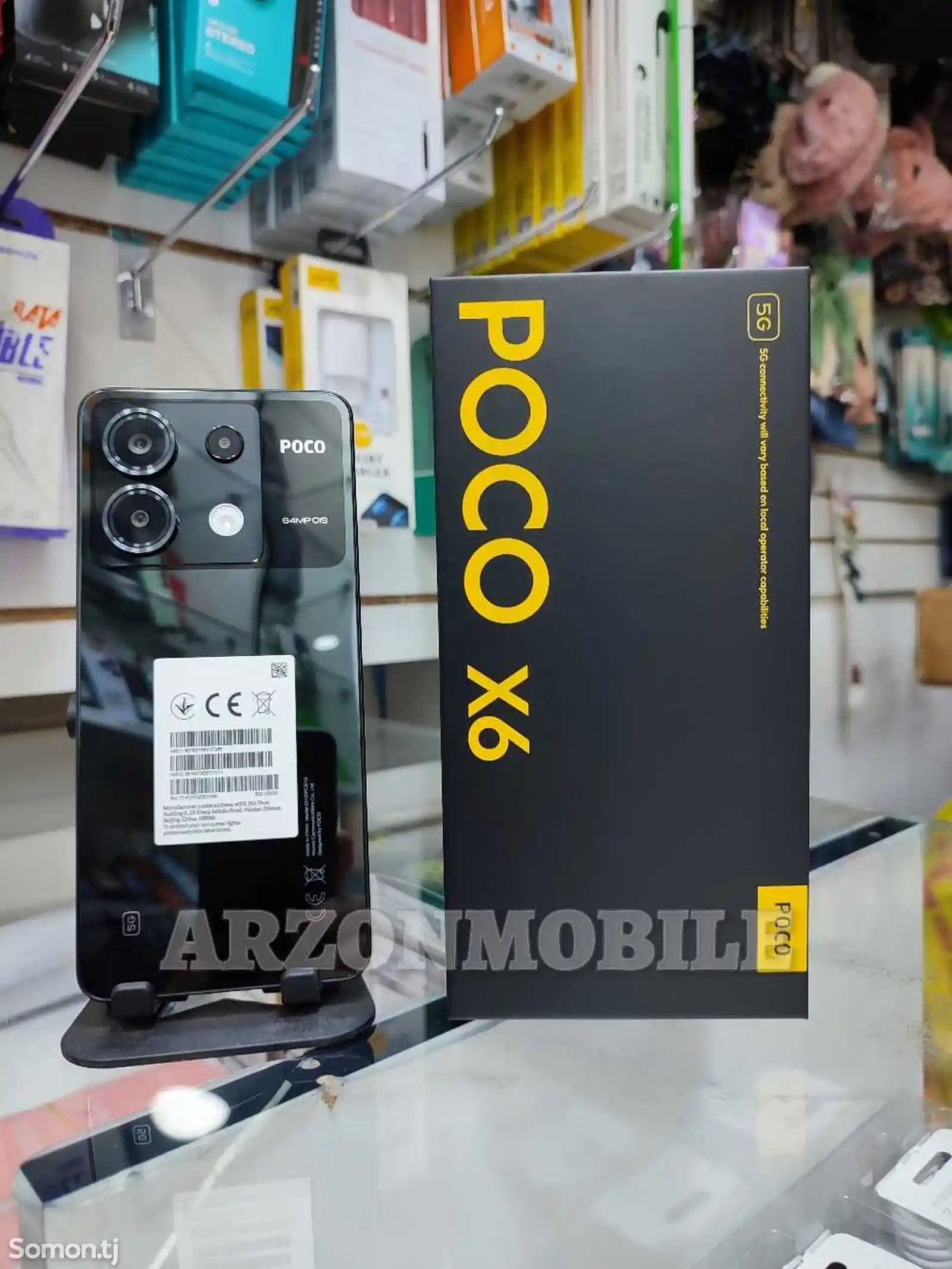 Xiaomi Poco X6 5G 8/256Gb Black-1