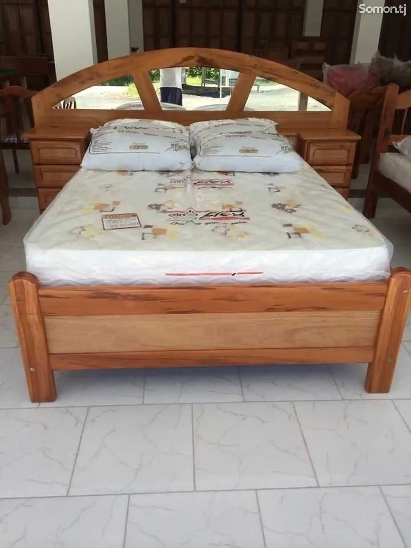 Кровать из дерева на заказ-2