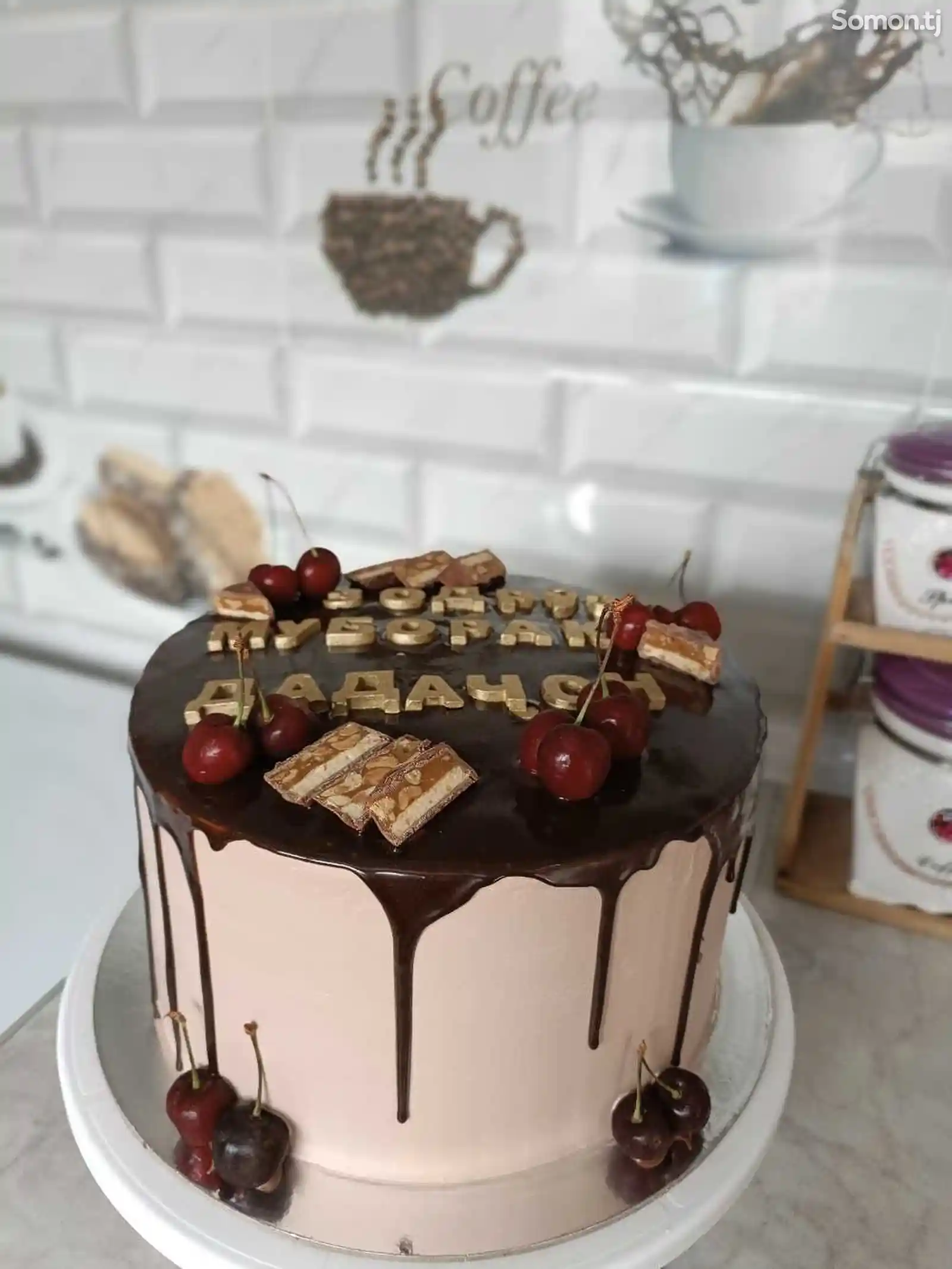 Торт Шоколад Вишня на заказ-1