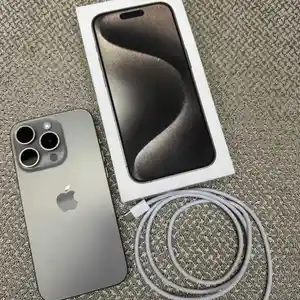 Apple iPhone 15 Pro, 128 gb, Natural Titanium