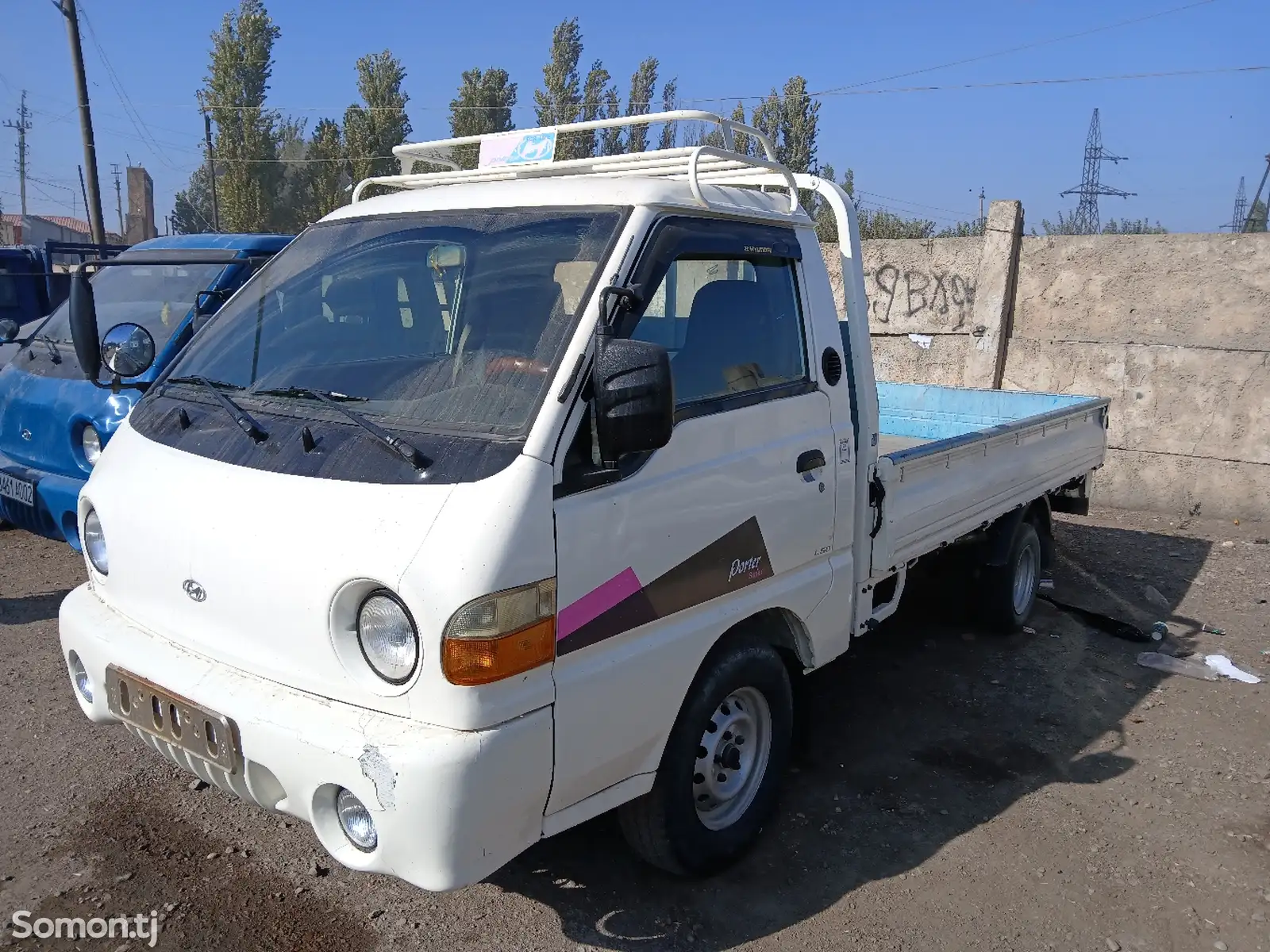 Бортовой автомобиль Hyundai Рorter, 2002-2