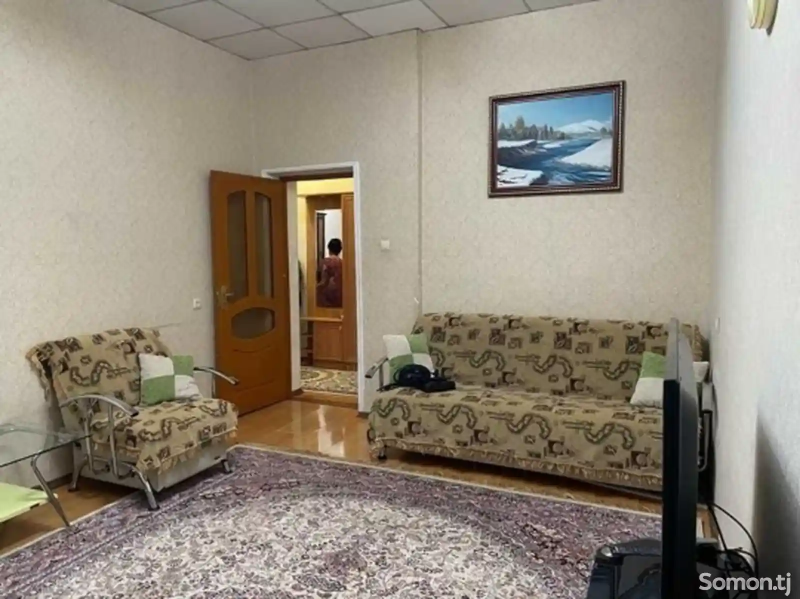 2-комн. квартира, 2 этаж, 65м², славянский институт-5