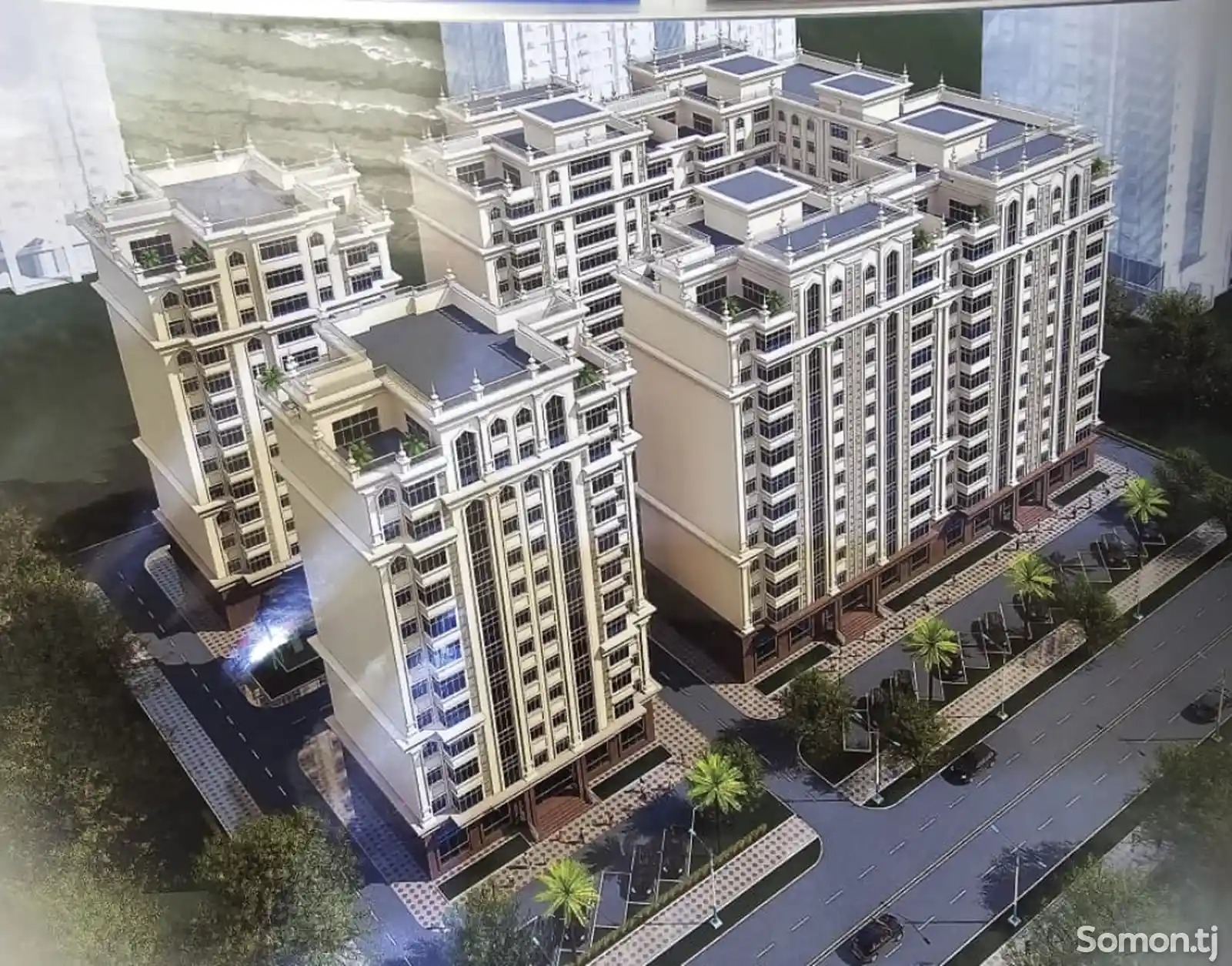 2-комн. квартира, 5 этаж, 81 м², кучаи Рудаки 63а-1