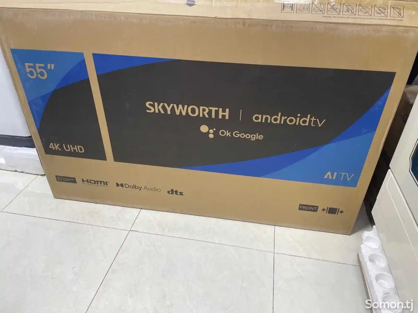 Телевизор Skyworth 55 дюйм android smart-1