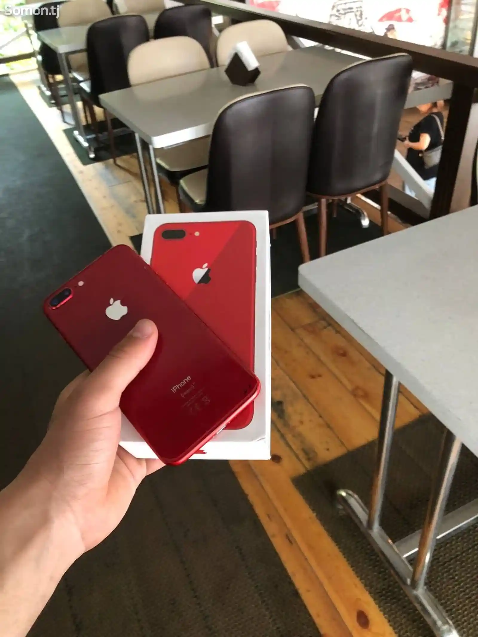 Apple iPhone 8 plus, 256 gb, Product Red-5