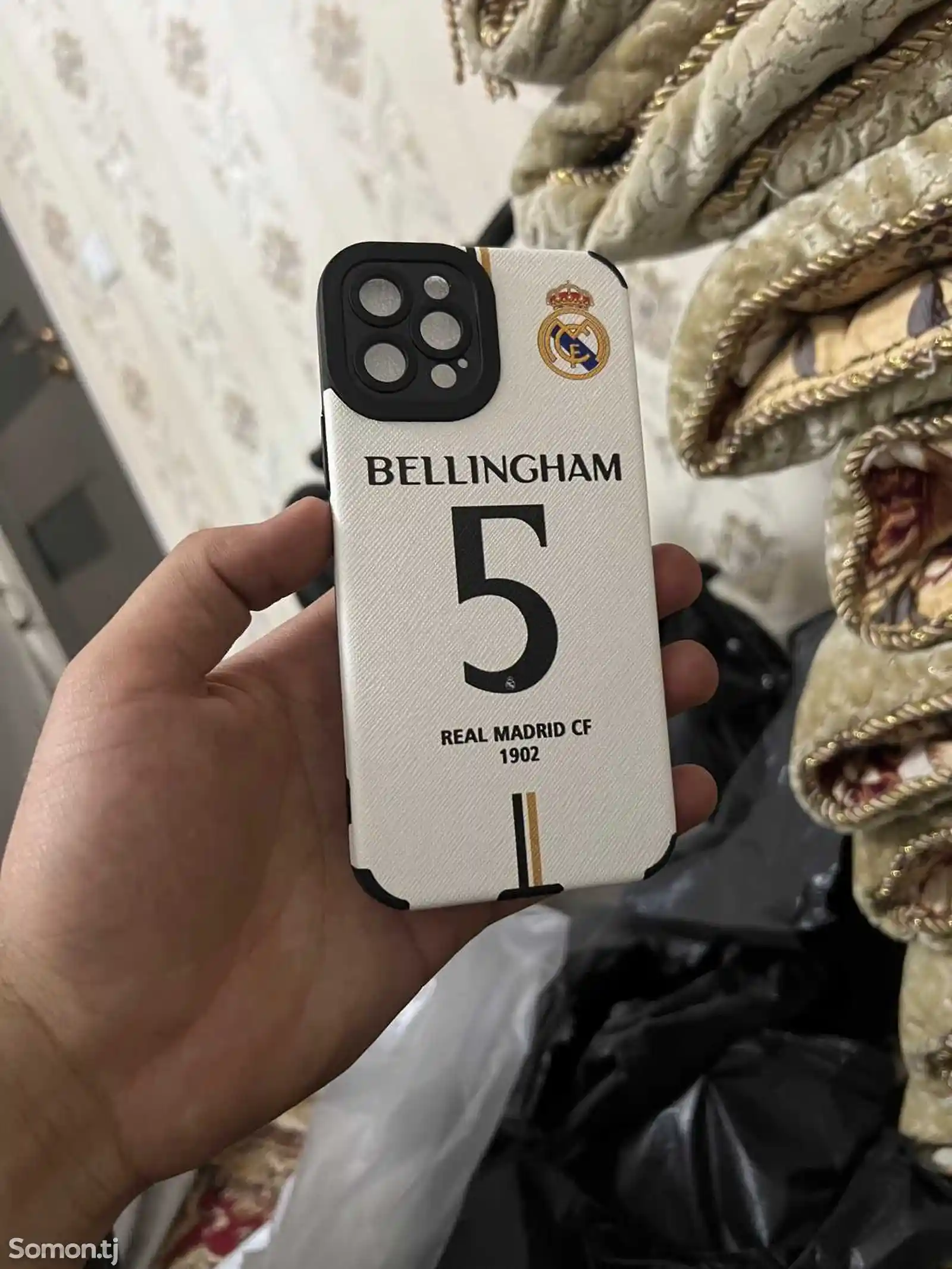 Чехол для Apple iPhone 12 Pro Real Madrid