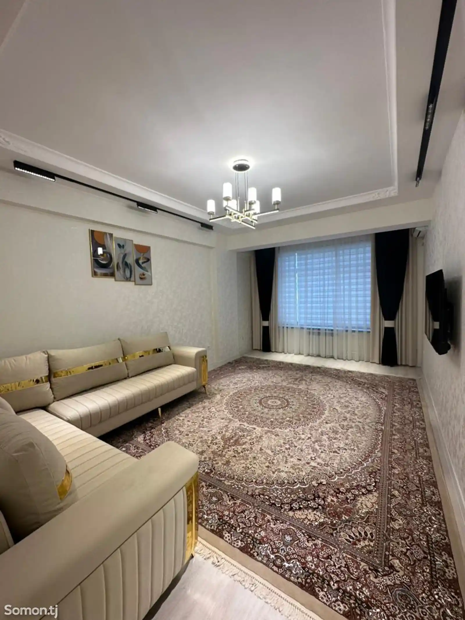 2-комн. квартира, 13 этаж, 63м², Исмоили сомони, Юск-7