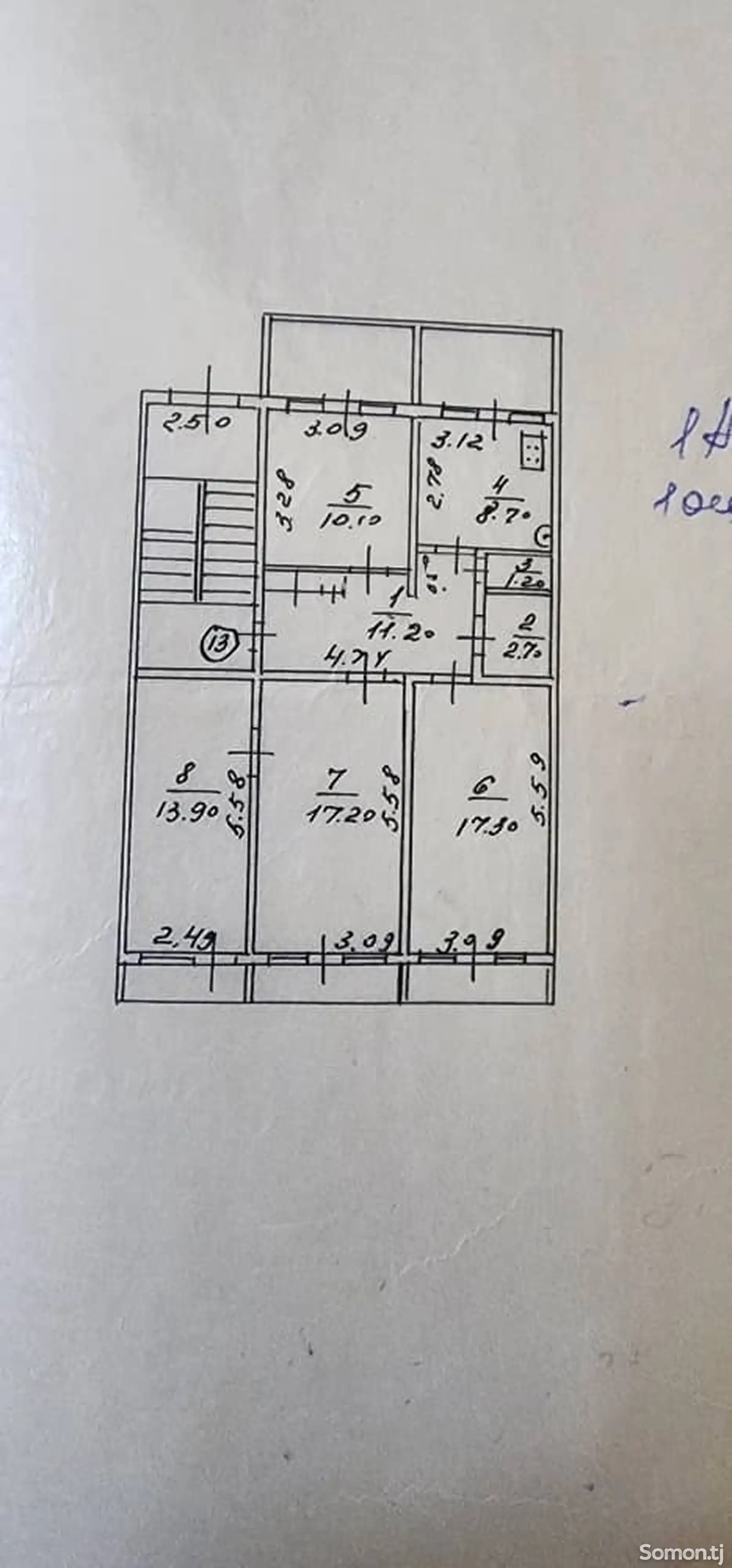 4-комн. квартира, 1 этаж, 83 м², 31мкр