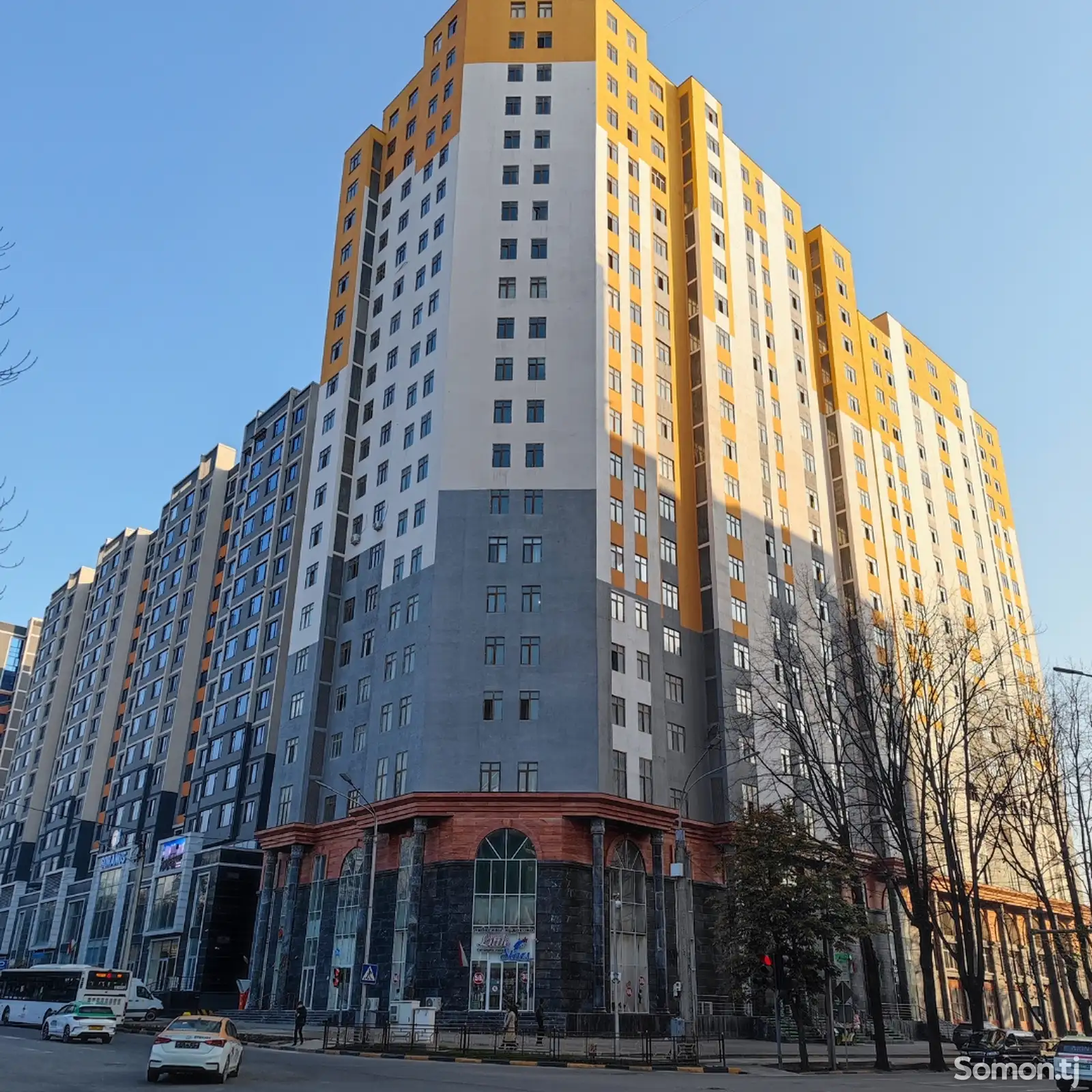 2-комн. квартира, 20 этаж, 90 м², И. Сомони-1