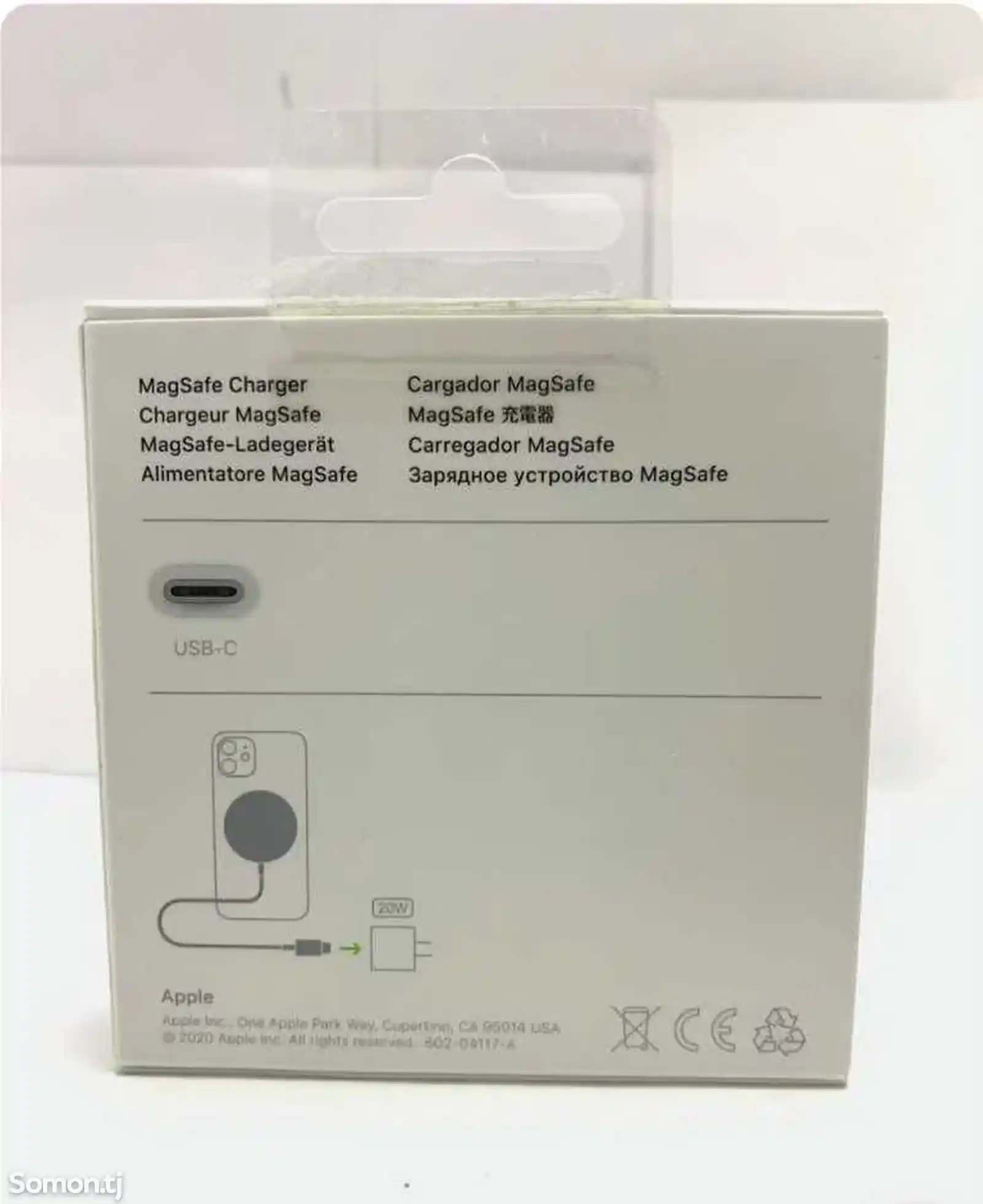 Зарядное устройство Official Apple MagSafe Charger Wireless A2140 For iPhones-2