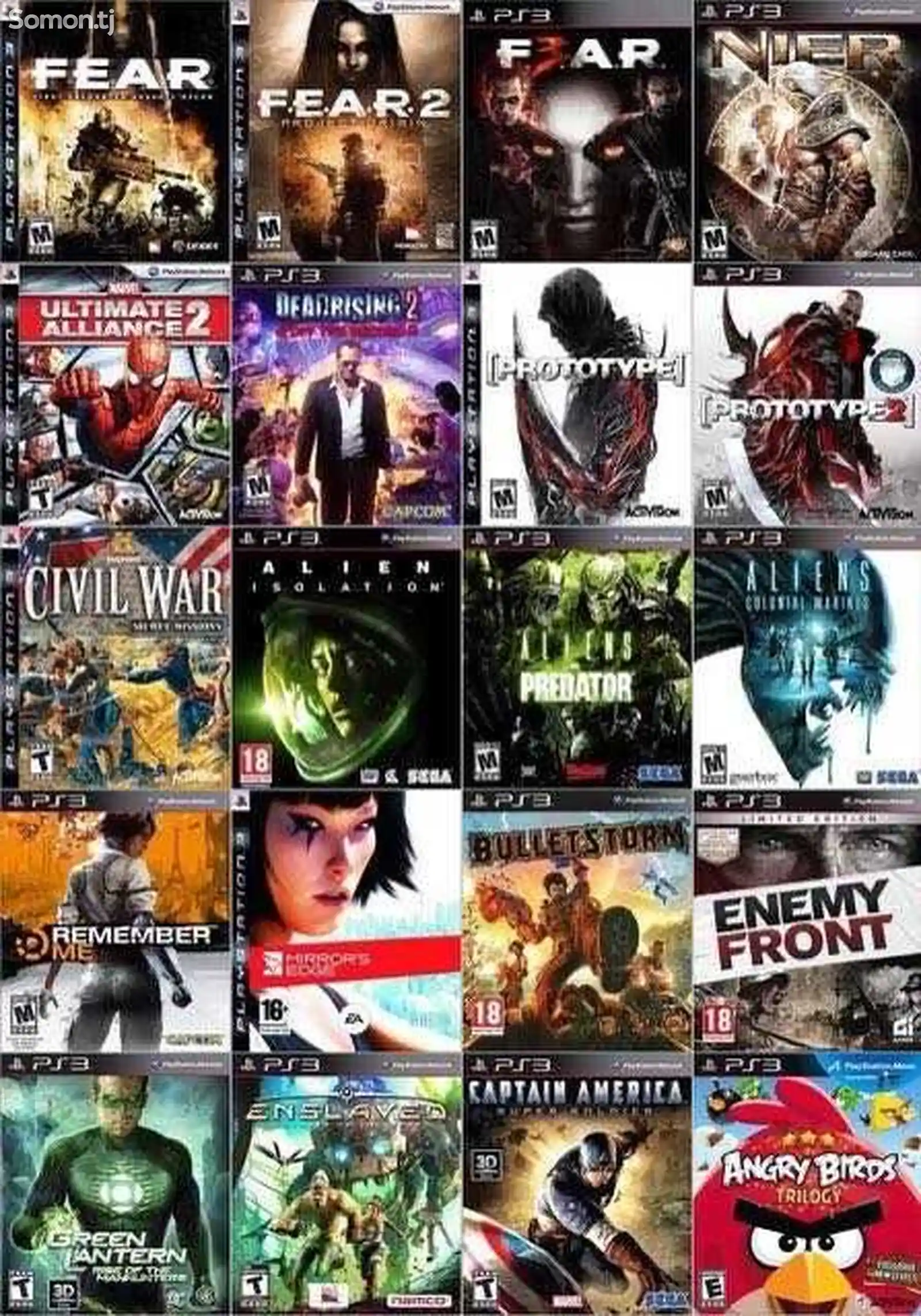 Комплект игр для Sony PlayStation 3-6